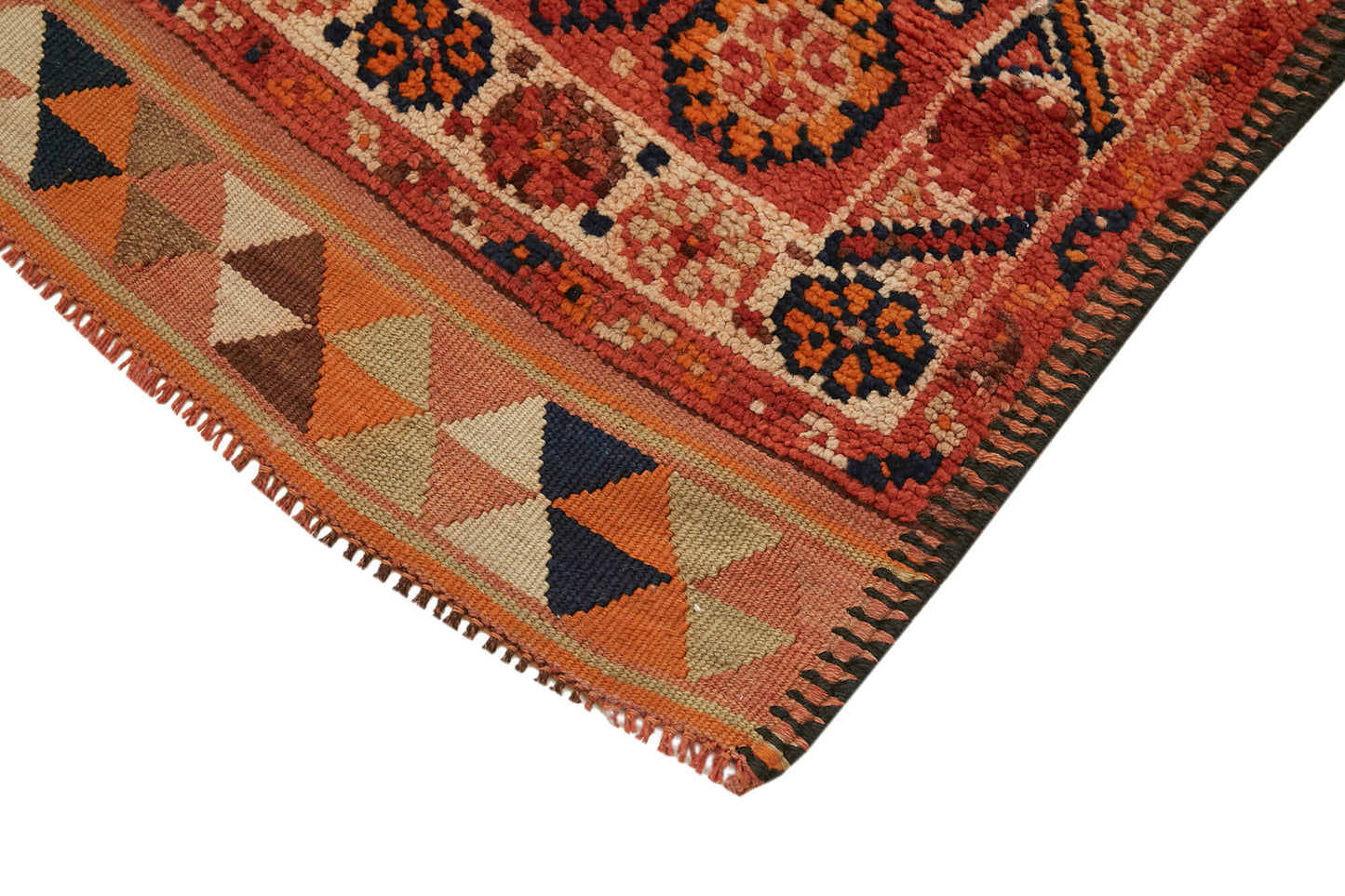 3x12 Red Boho Runner Rugs - 41385