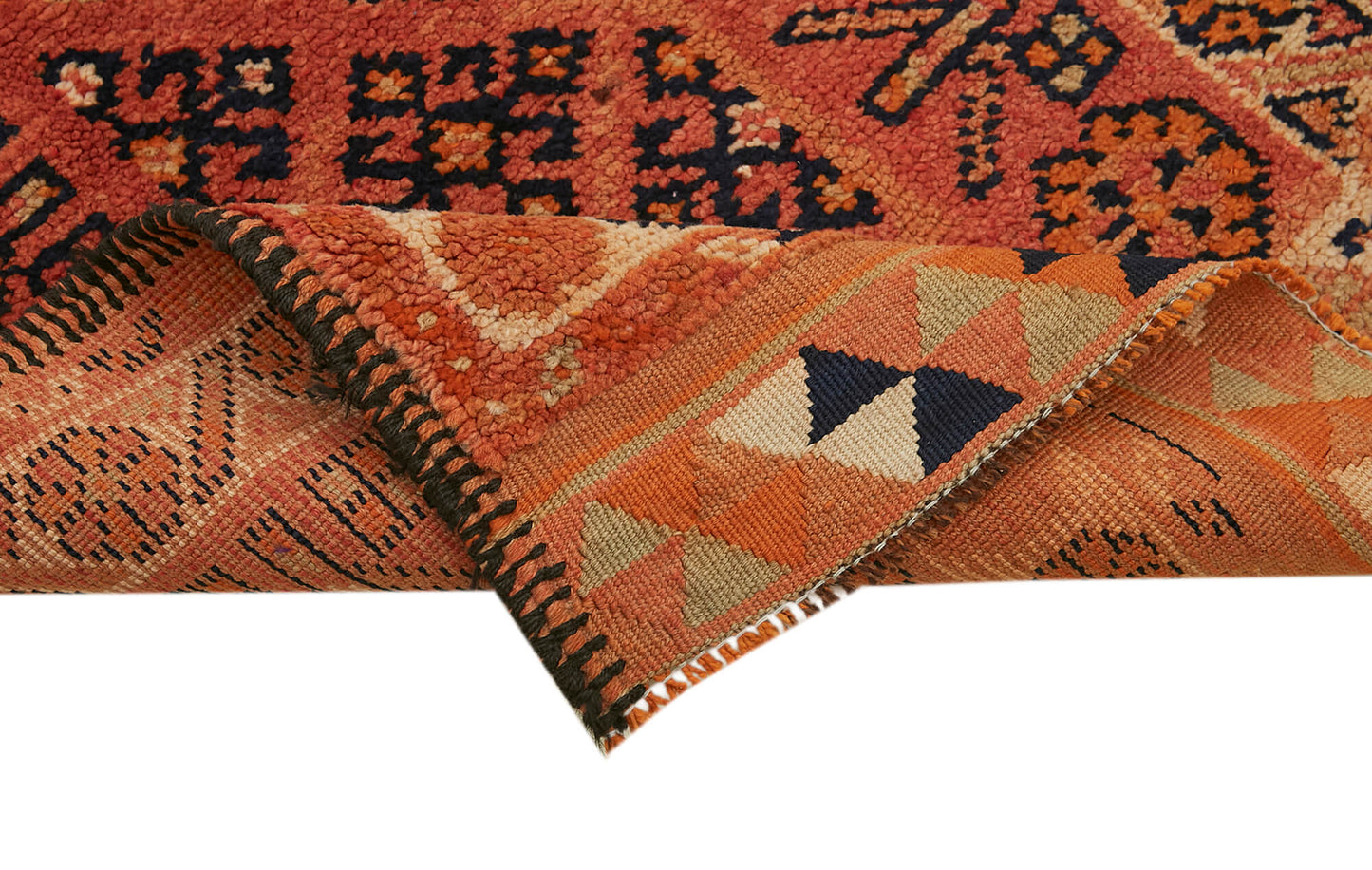 3x12 Red Boho Runner Rugs - 41385