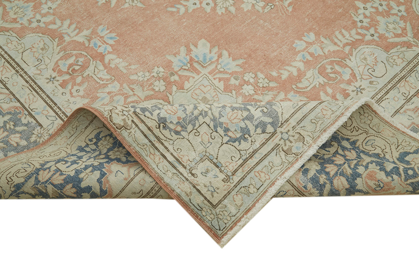 10x14 Beige Vintage Large Area Rug - 41861