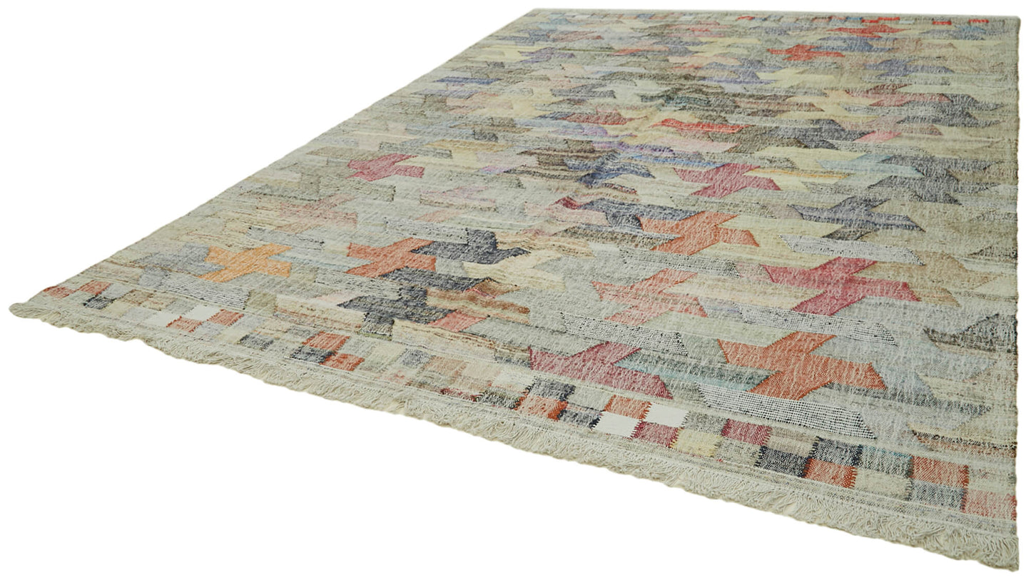 10x14 Beige Contemporary Area Rug - 41869
