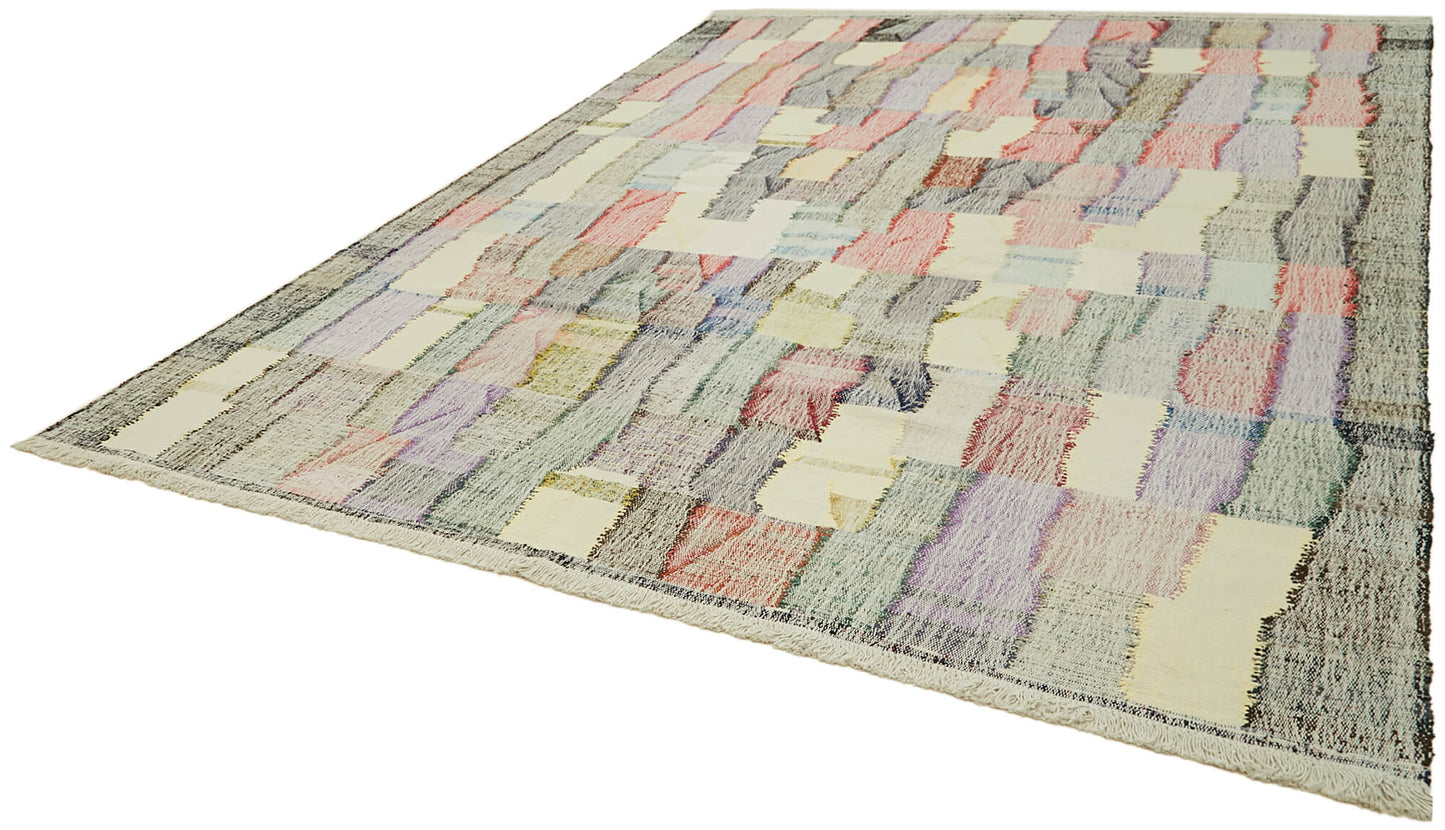 9x12 Beige Contemporary Area Rug - 41875