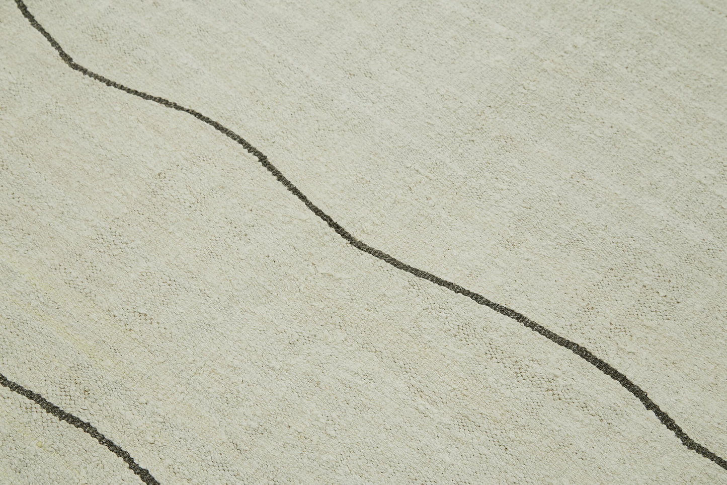 9x14 Beige Hemp Kilim Rug - 41937