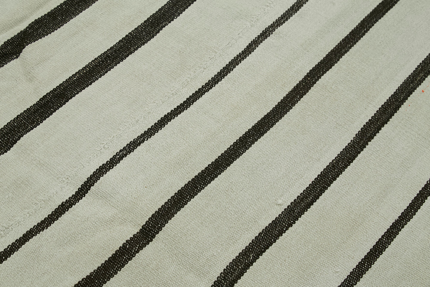 7x8 White Hemp Kilim Rug - 41947