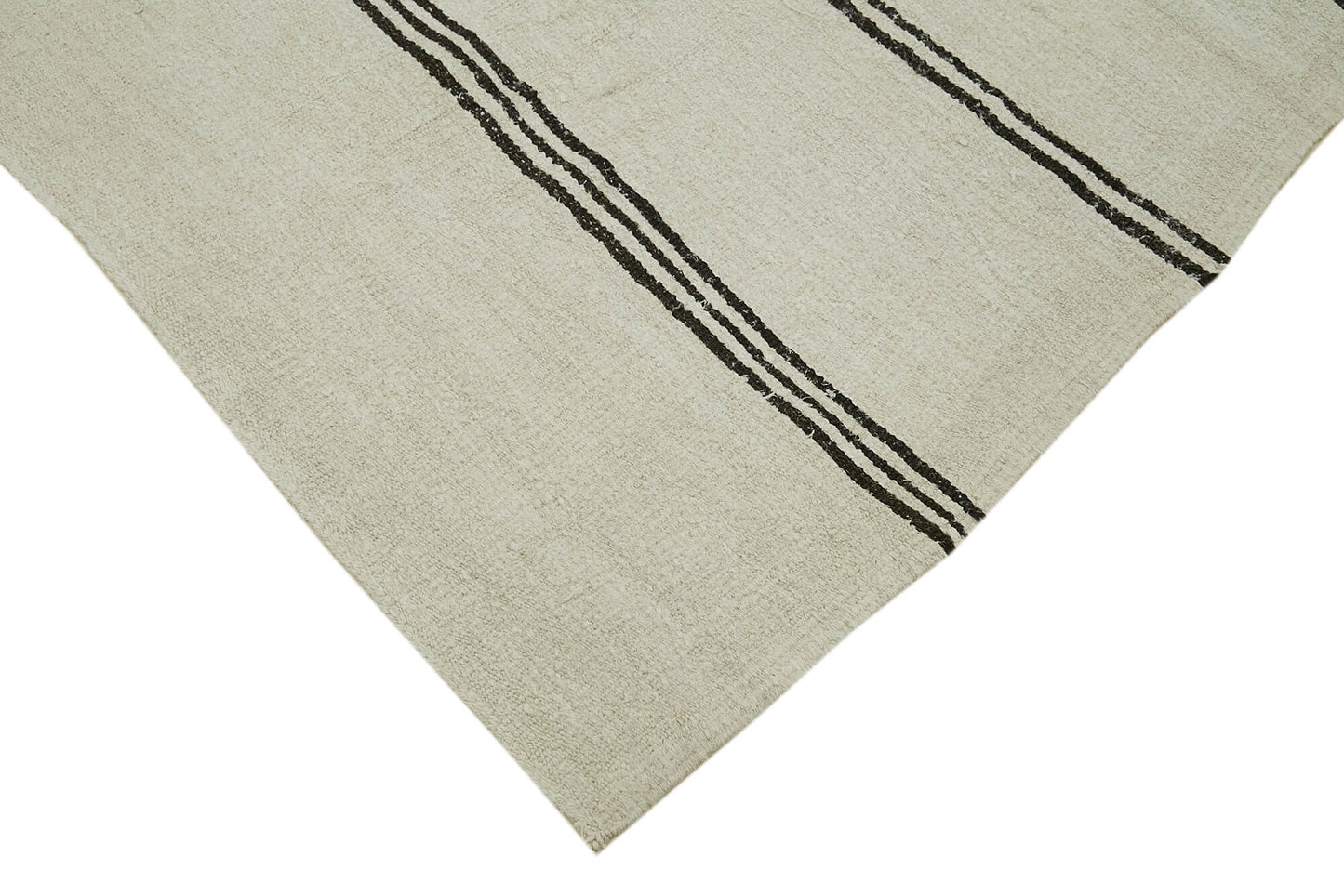 6x12 Beige Hemp Kilim Rug - 42121