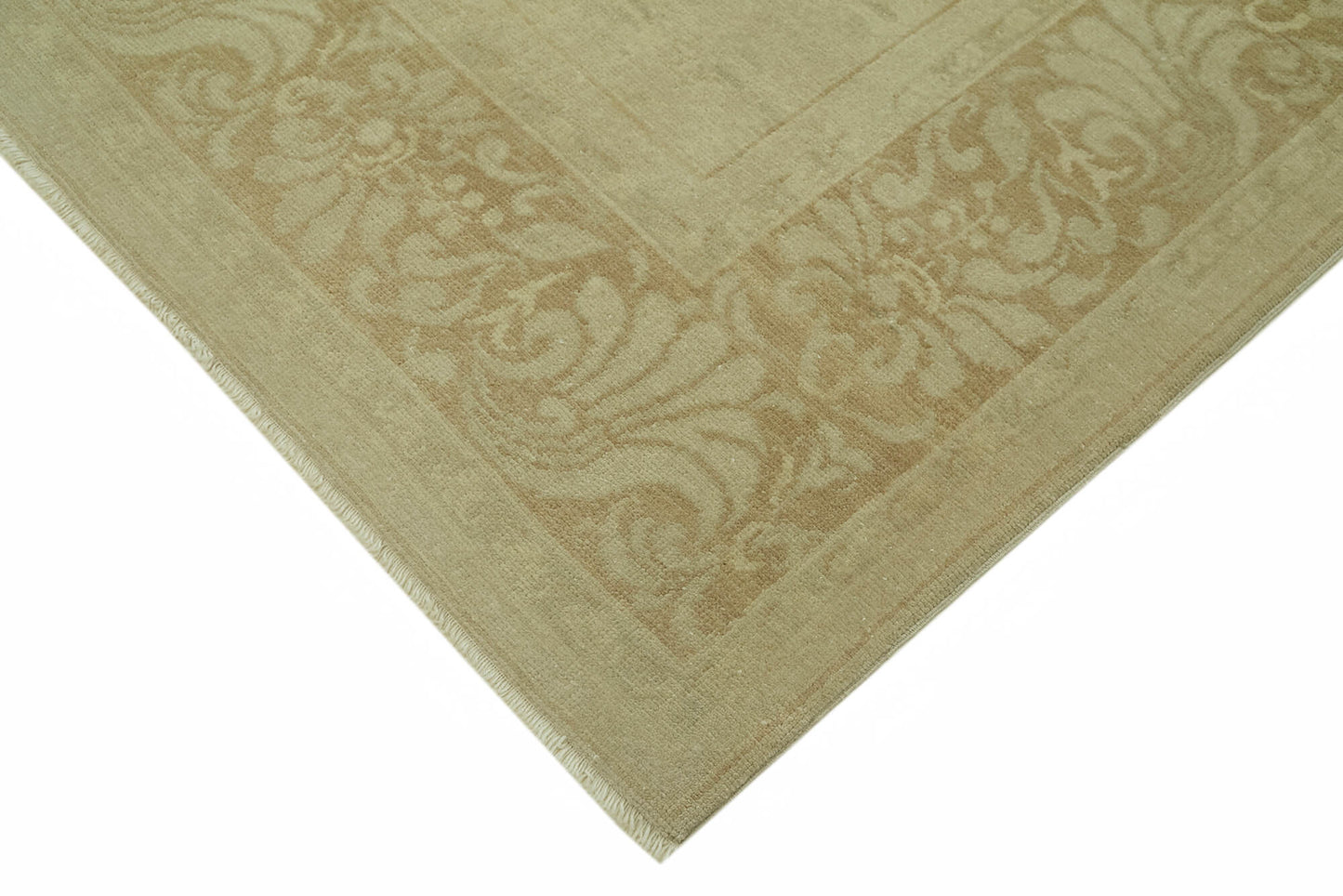 8x10 Beige Oushak Rug - 42191