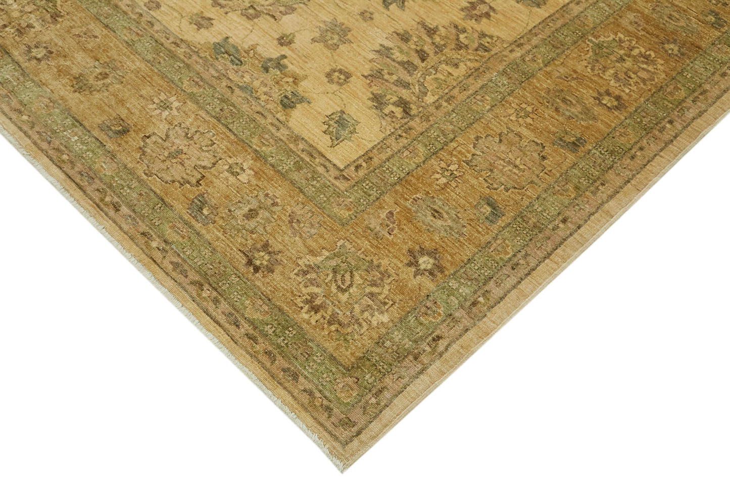 8x10 Beige Oushak Rug - 42214