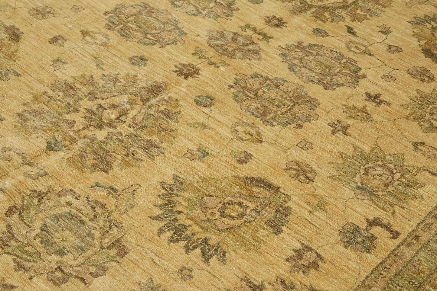 8x10 Beige Oushak Rug - 42214