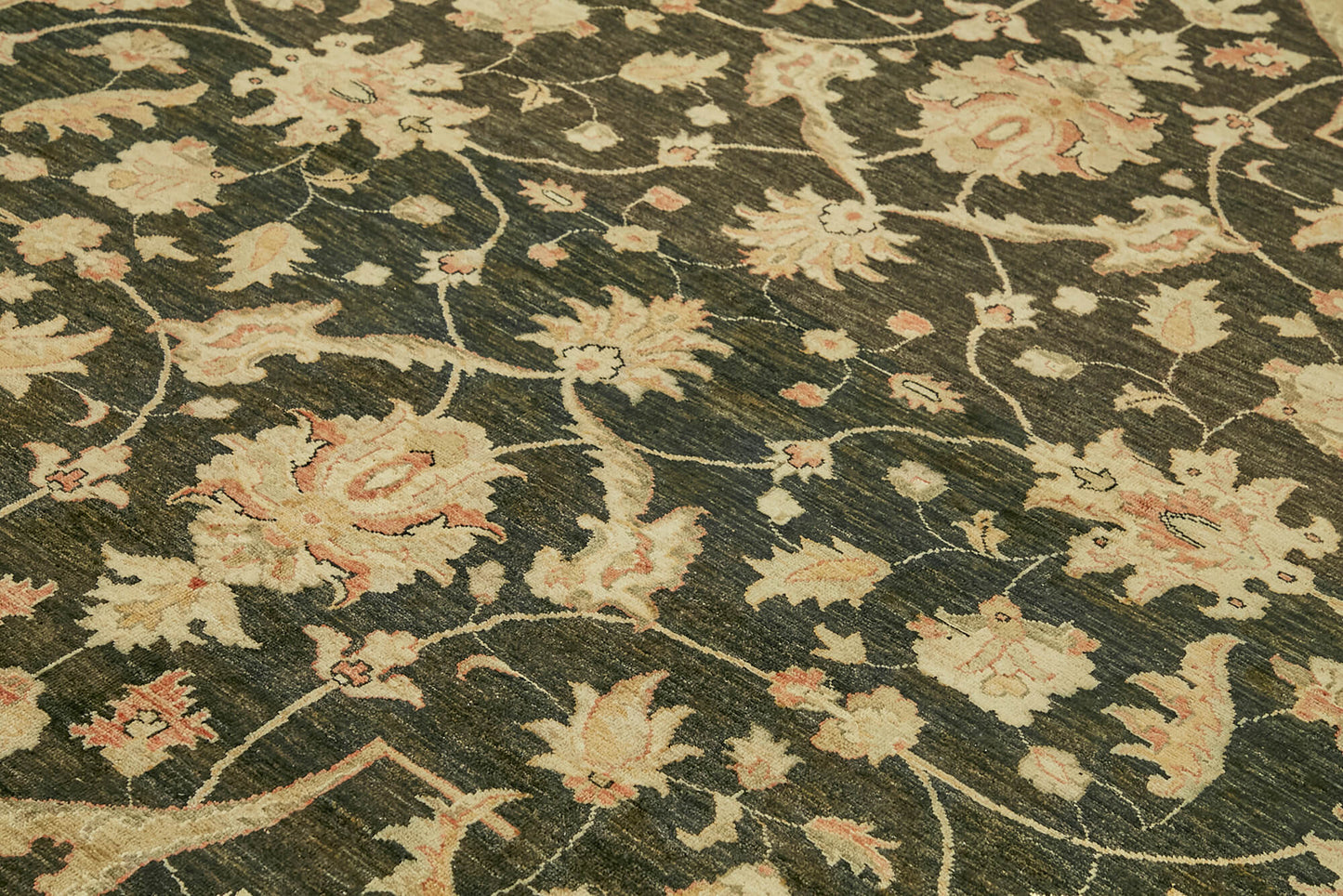 8x10 Beige Oushak Rug - 42227