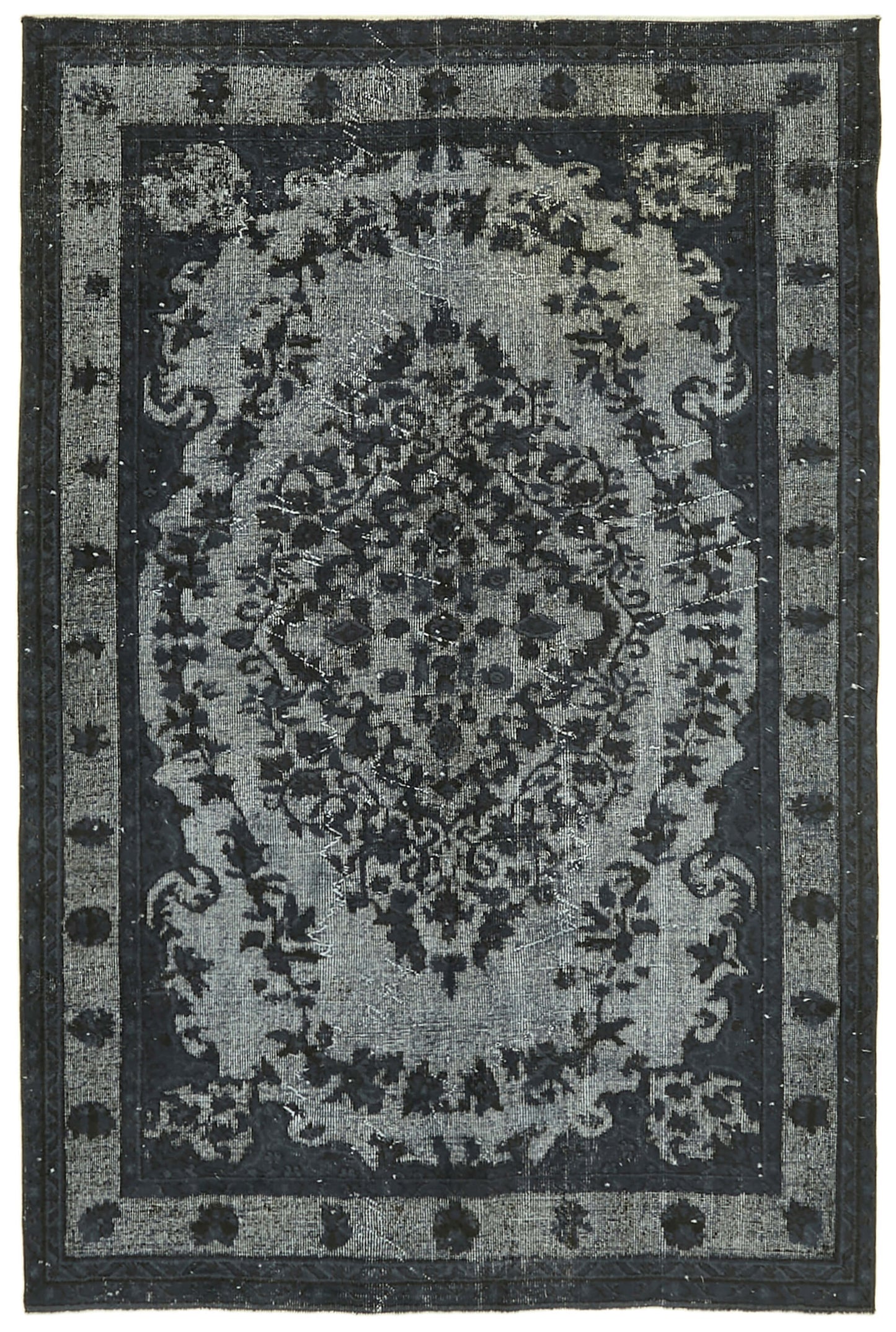 6x9 Grey Over Dyed Rug - 42409