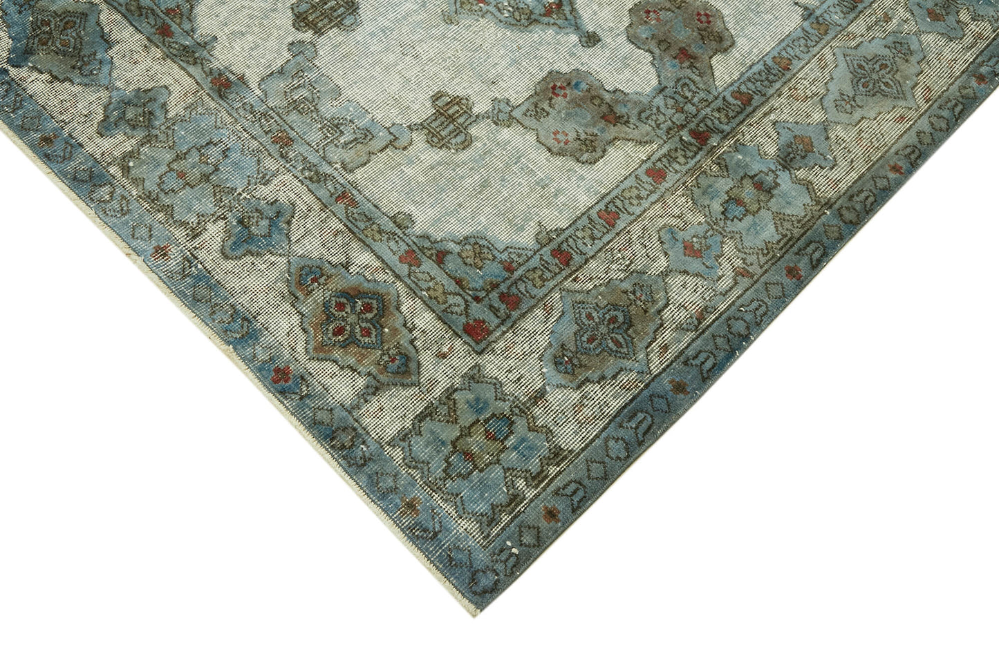 7x10 Blue Over Dyed Rug - 42412
