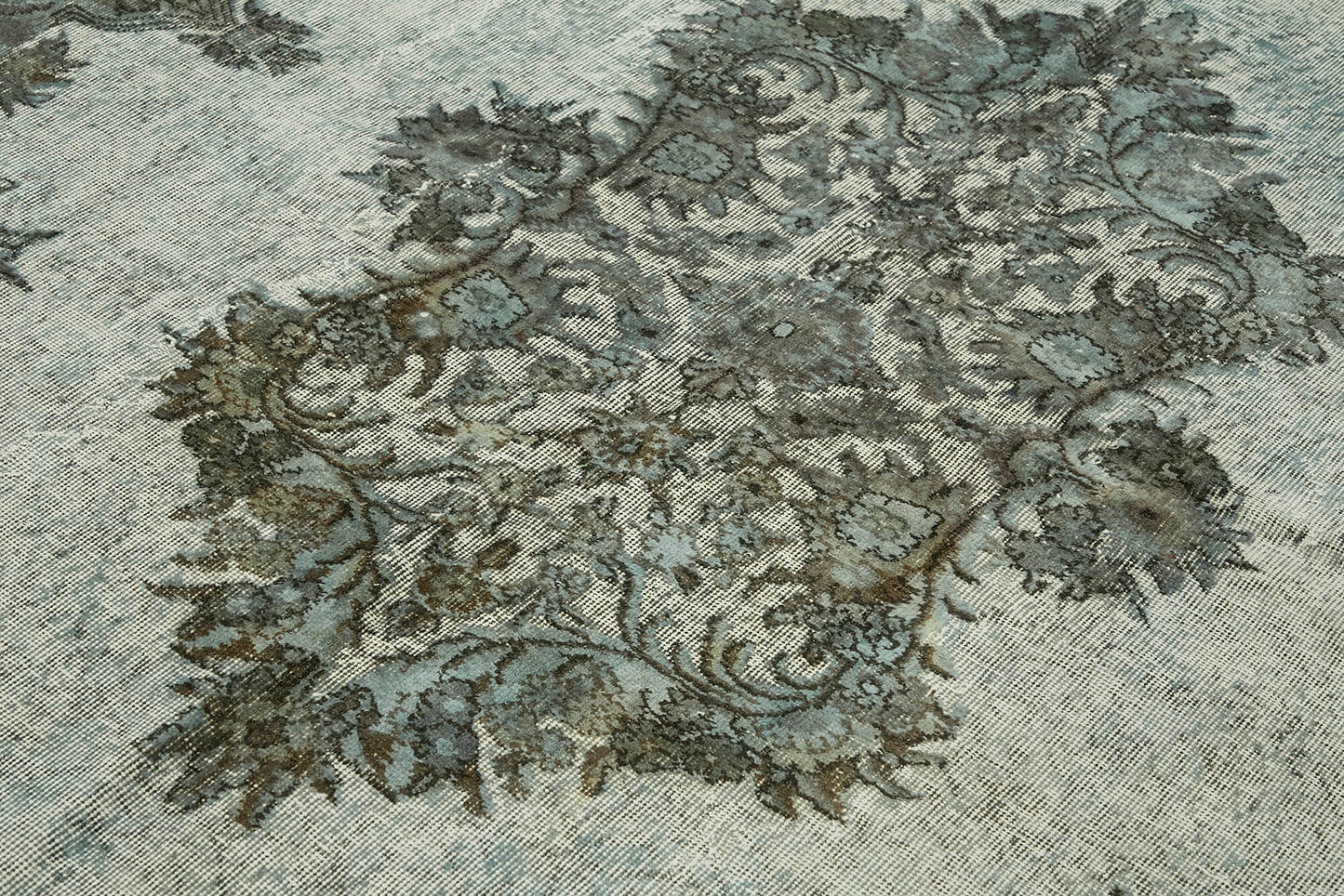 7x10 Blue Over Dyed Rug - 42416