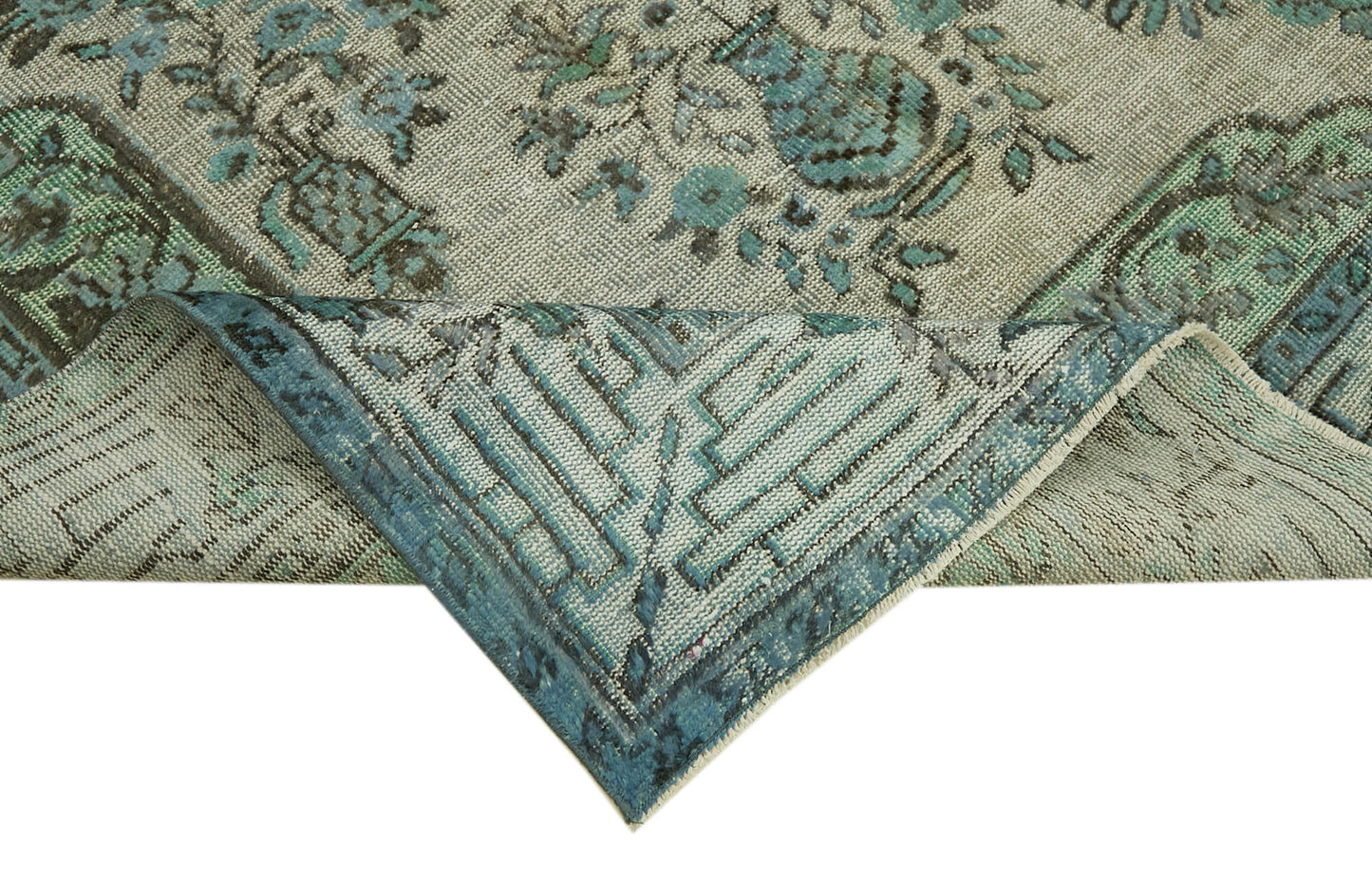 6x9 Blue Over Dyed Rug - 42417