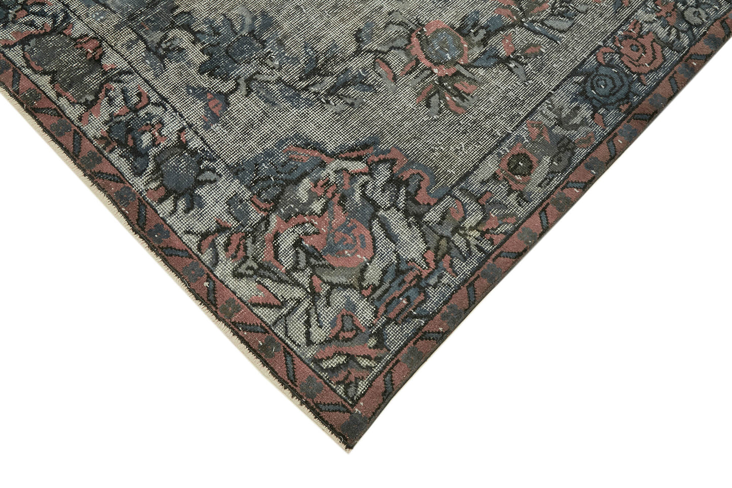 6x9 Grey Over Dyed Rug - 42424