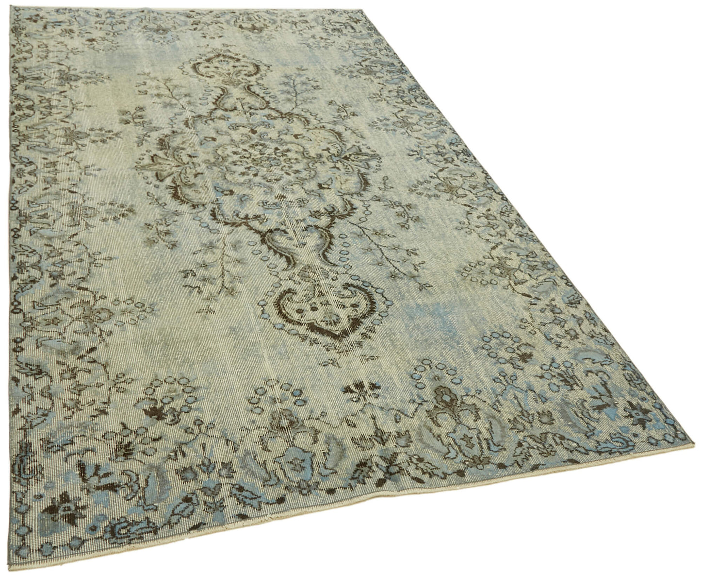 5x9 Blue Over Dyed Rug - 42426