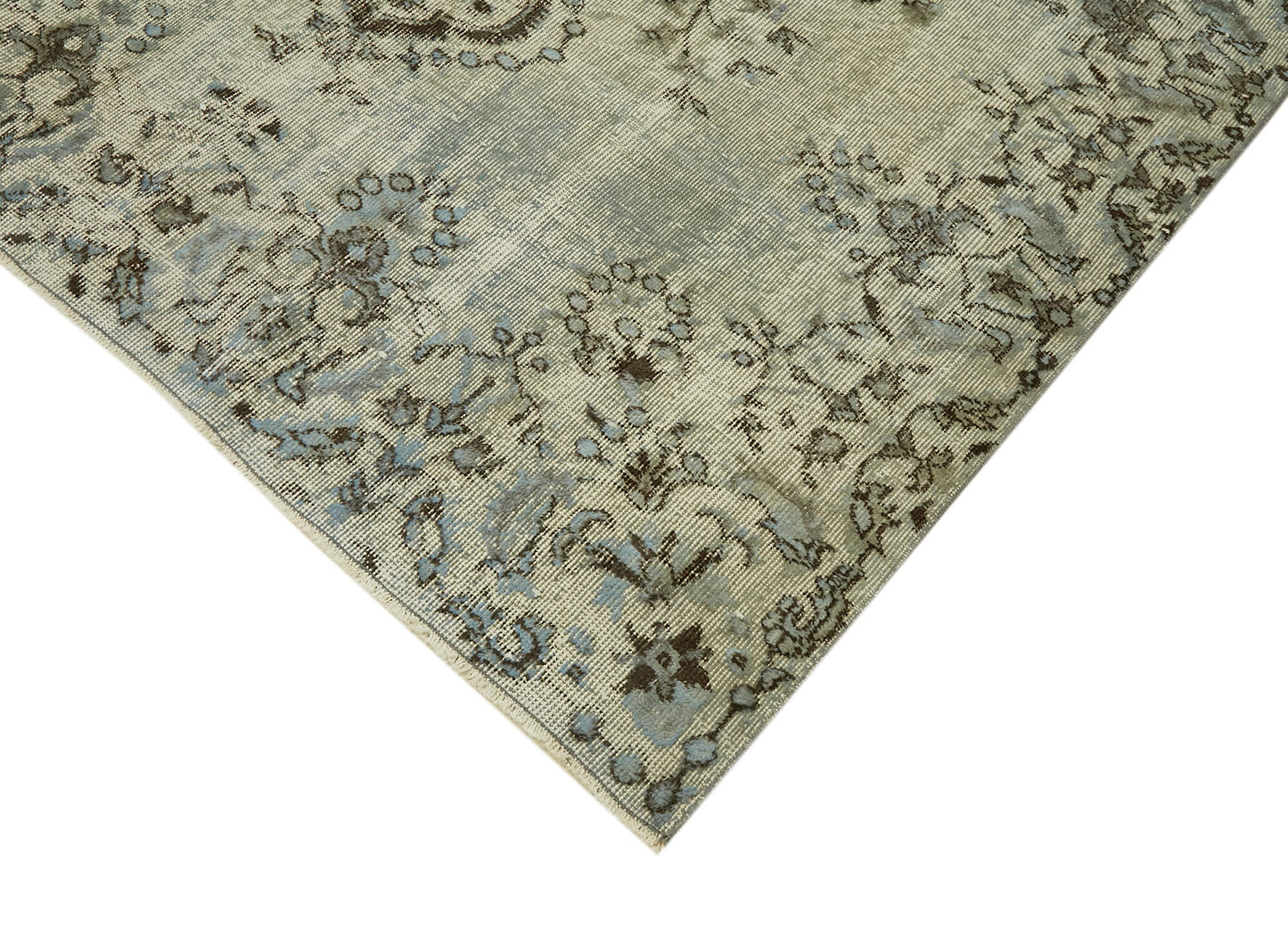 5x9 Blue Over Dyed Rug - 42426