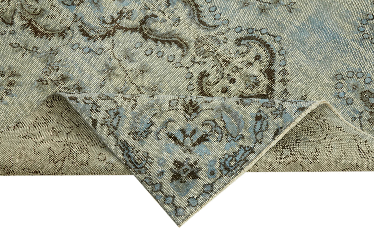 5x9 Blue Over Dyed Rug - 42426