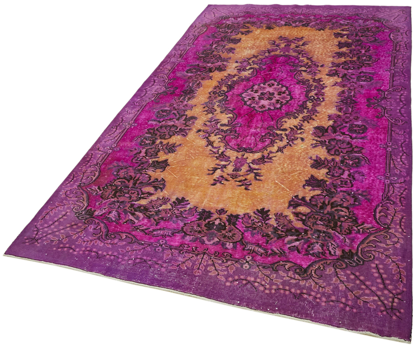 6x10 Purple Over Dyed Rug - 42427
