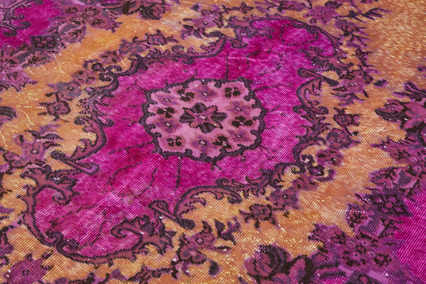 6x10 Purple Over Dyed Rug - 42427