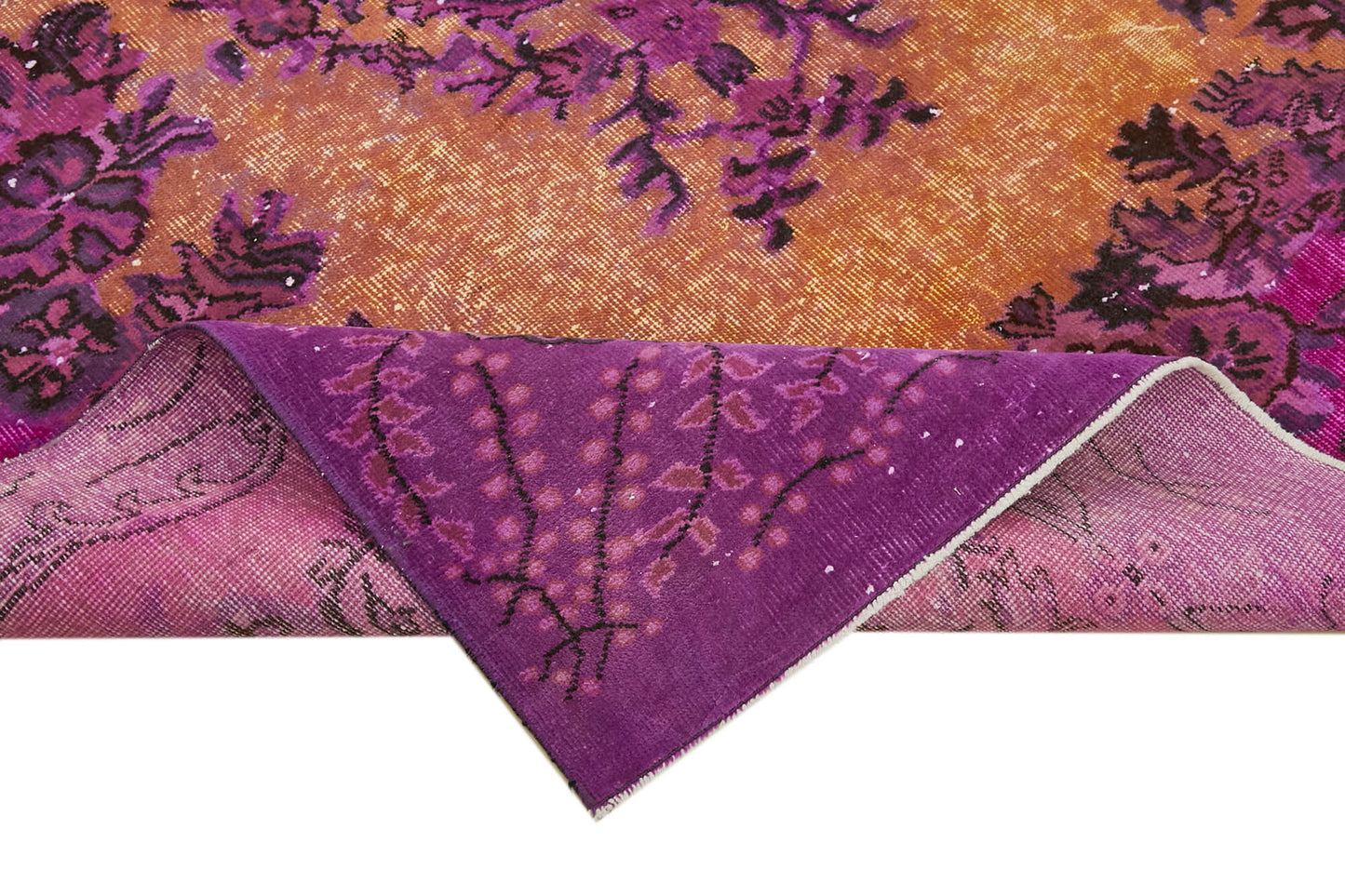 6x10 Purple Over Dyed Rug - 42427