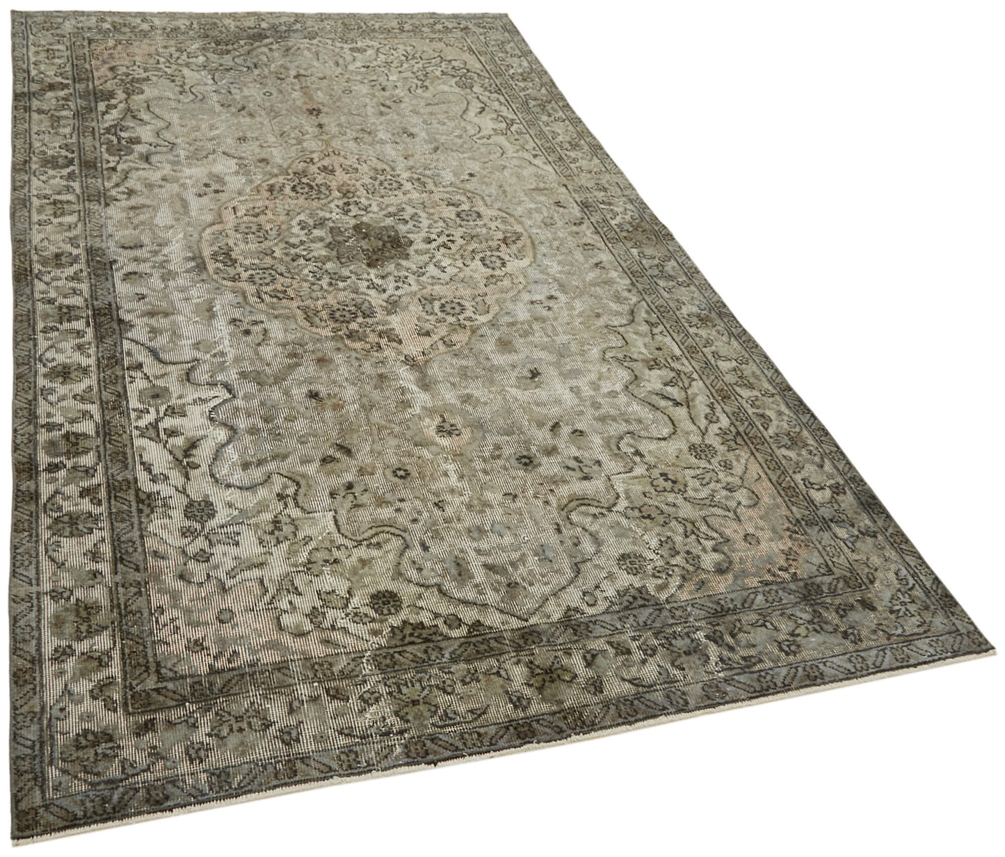 5x9 Grey Over Dyed Rug - 42429