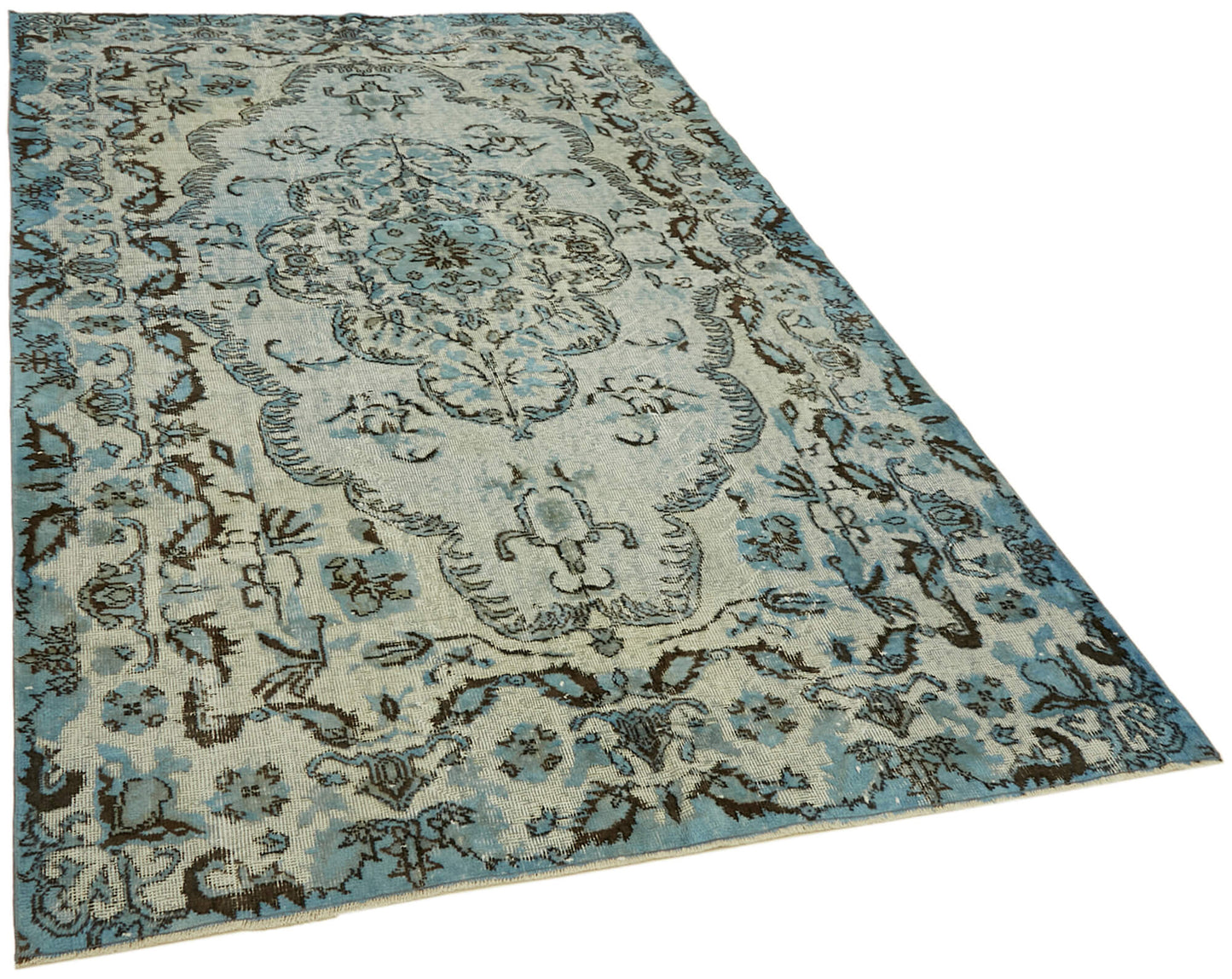 6x9 Blue Over Dyed Rug - 42431