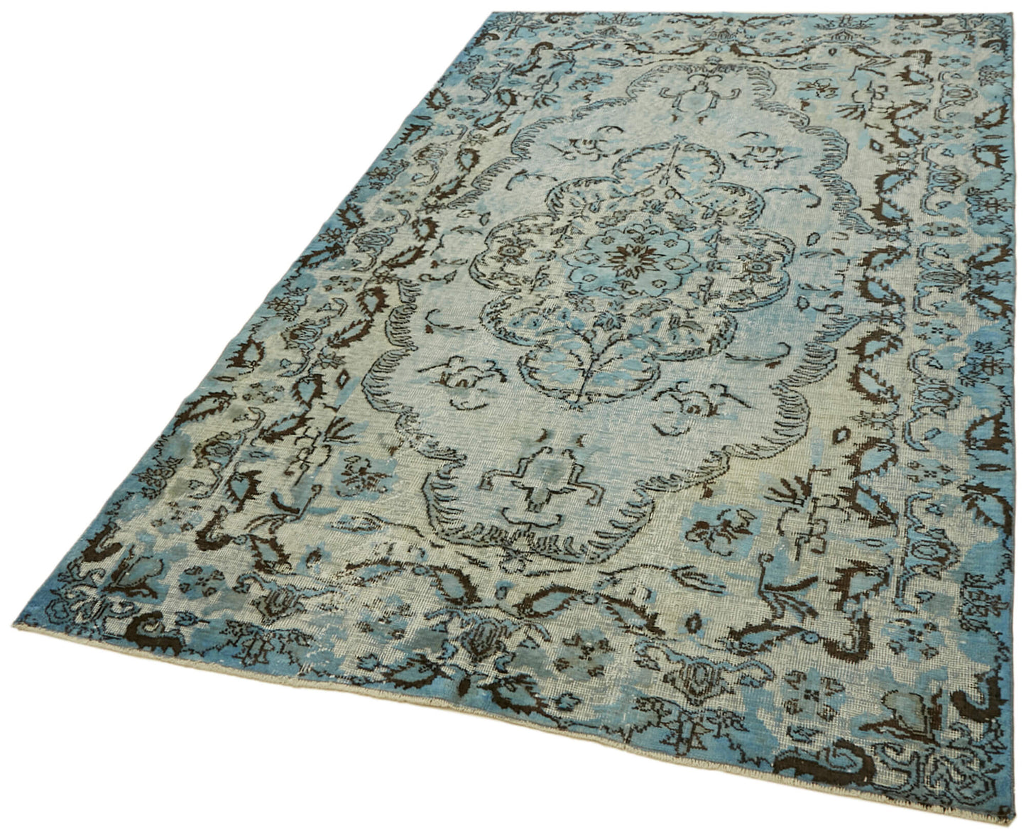 6x9 Blue Over Dyed Rug - 42431