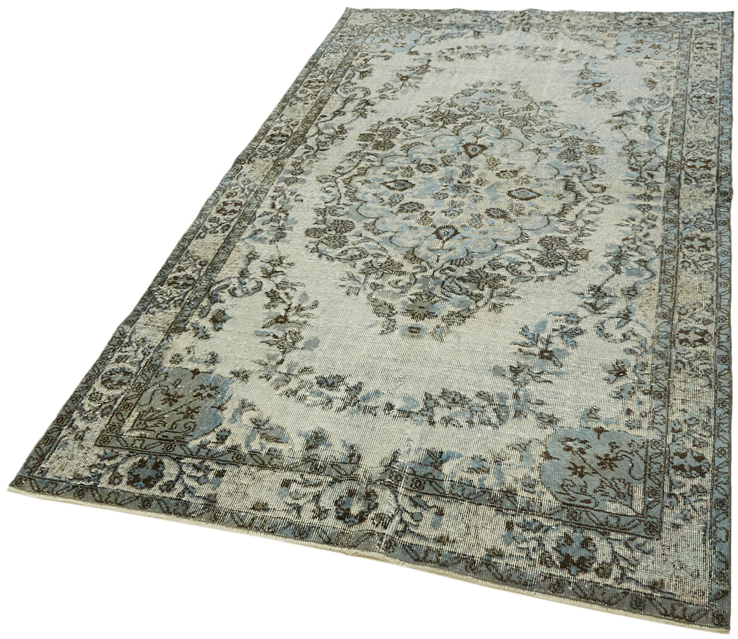 5x9 Blue Over Dyed Rug - 42434