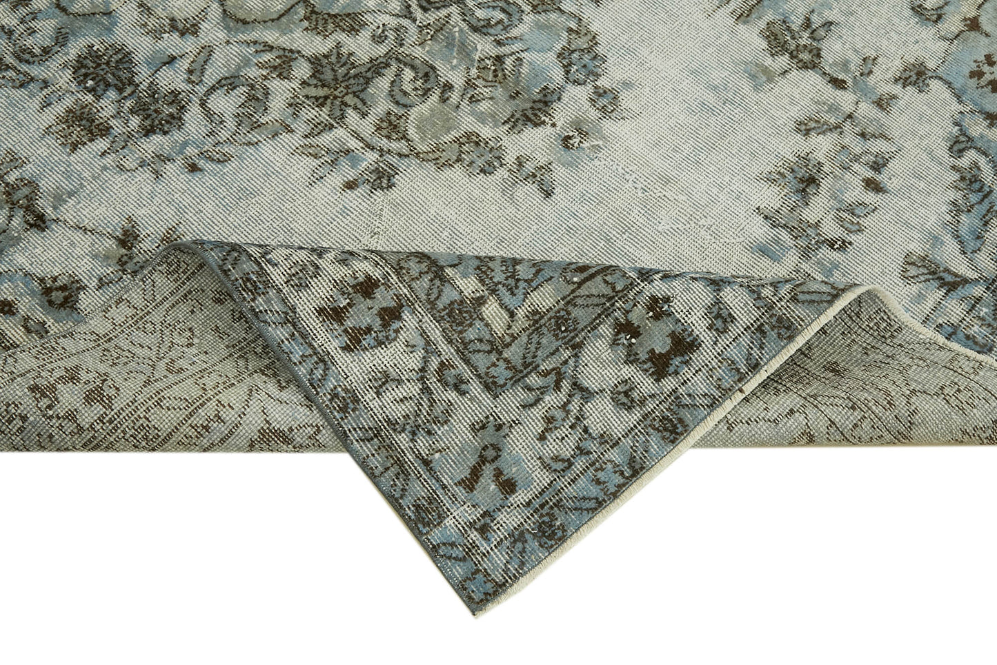 5x9 Blue Over Dyed Rug - 42434