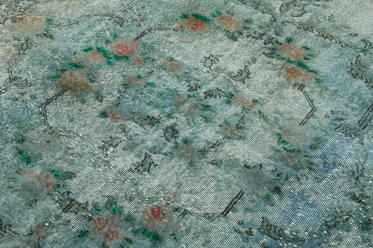 6x10 Blue Over Dyed Rug - 42435