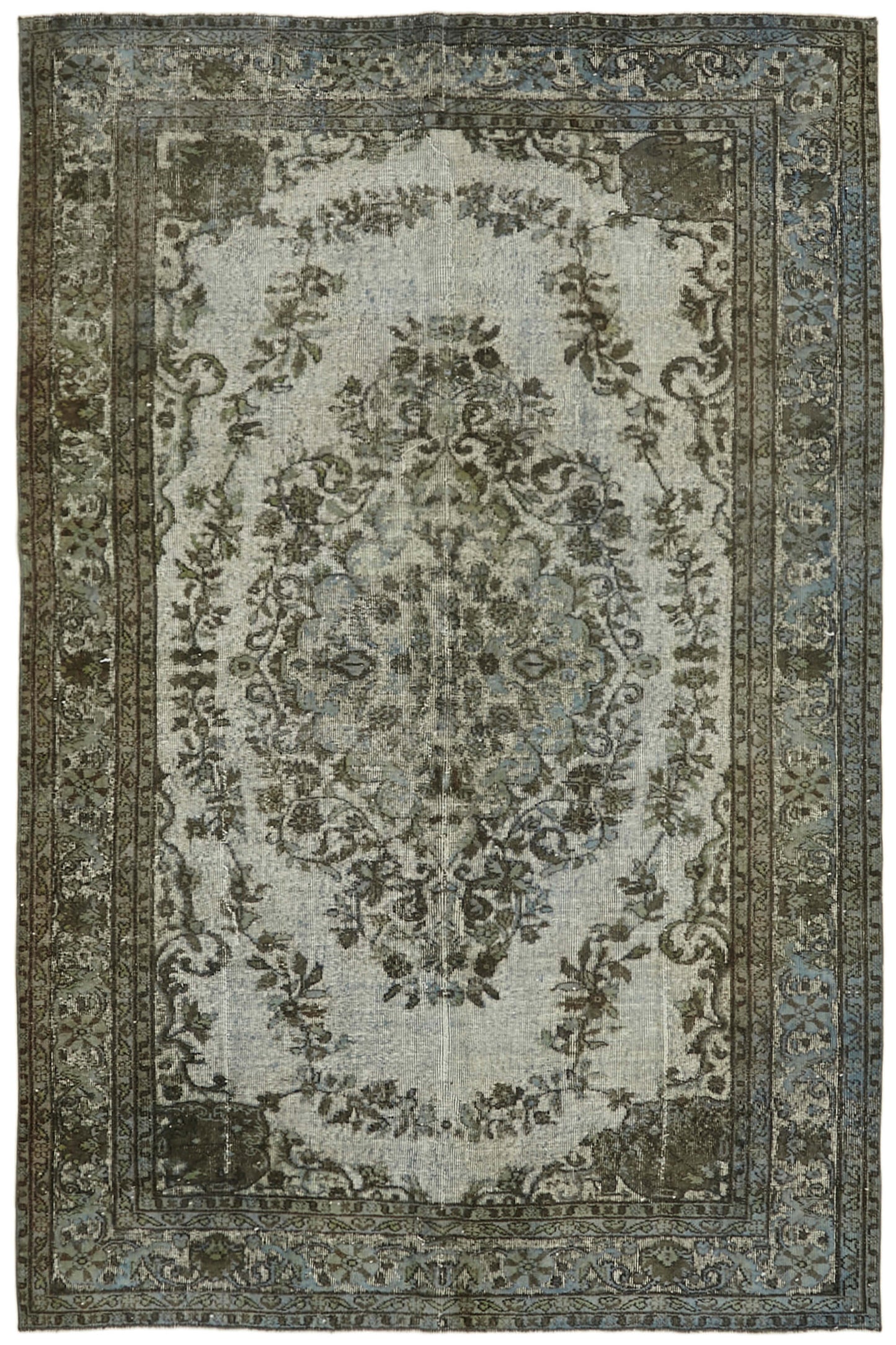 6x9 Grey Over Dyed Rug - 42436