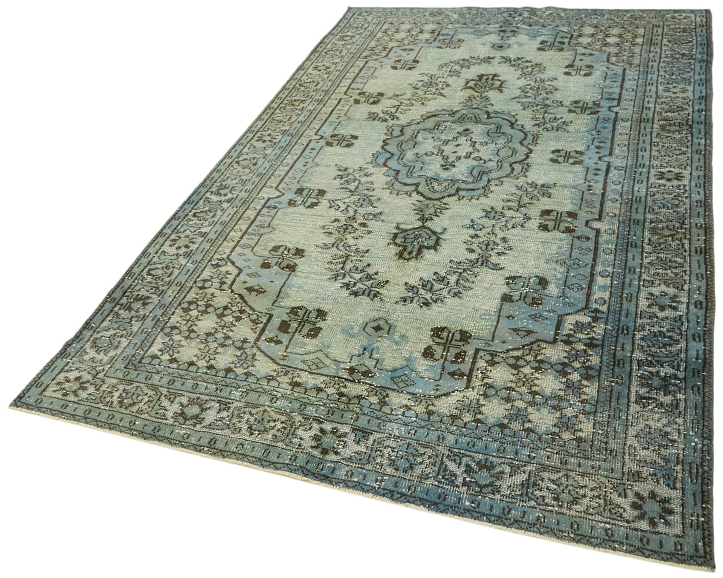 6x10 Blue Over Dyed Rug - 42437