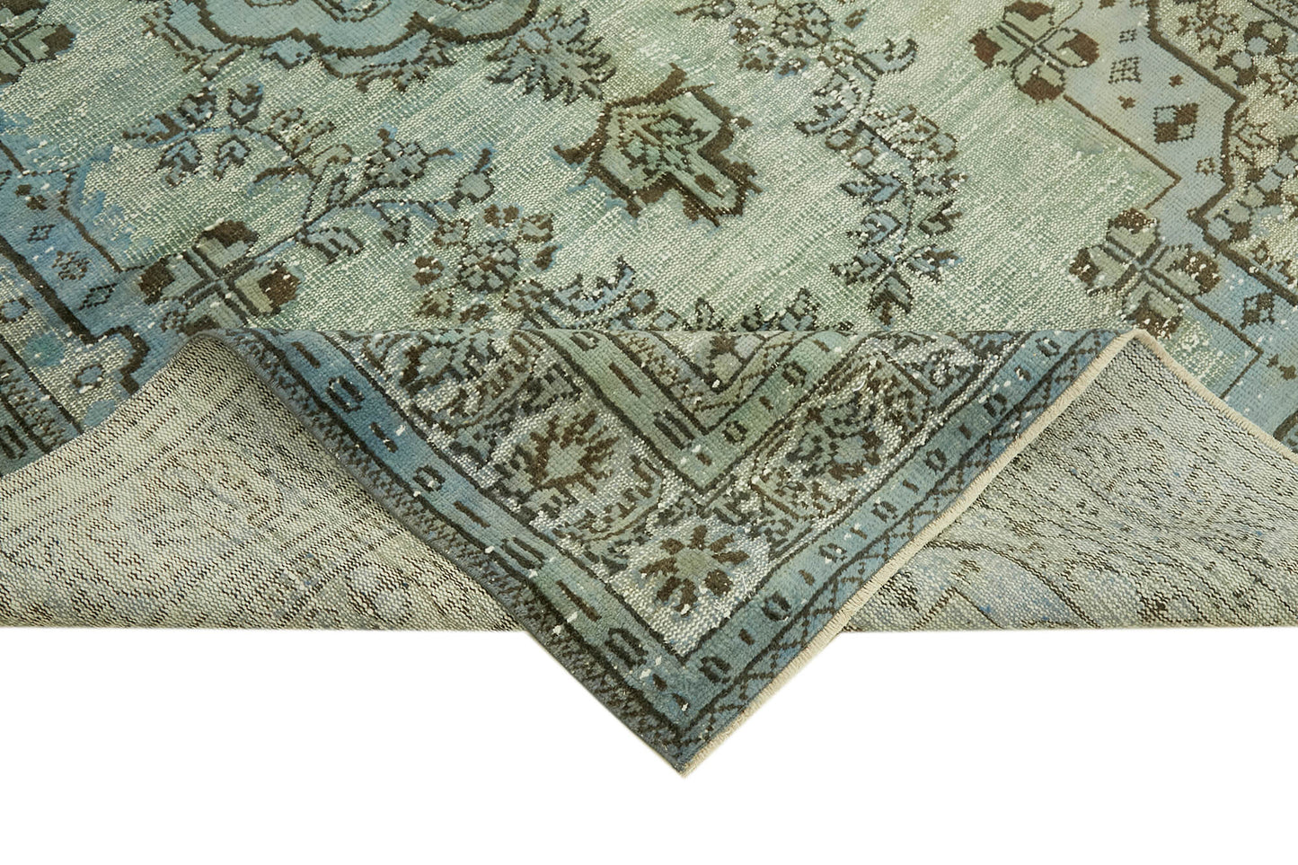 6x10 Blue Over Dyed Rug - 42437