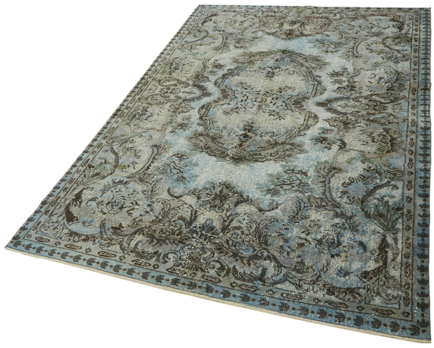 6x9 Blue Over Dyed Rug - 42439