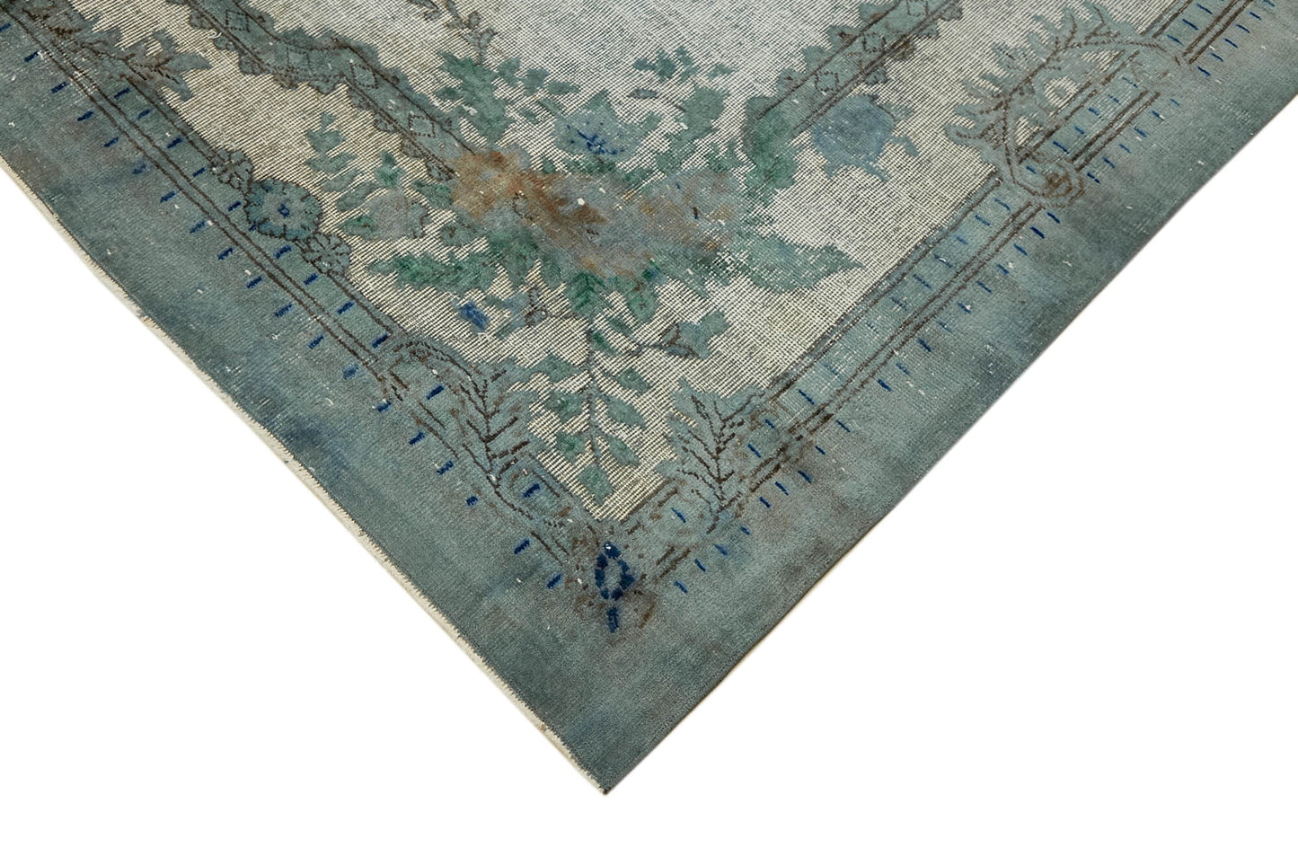7x10 Blue Over Dyed Rug - 42441