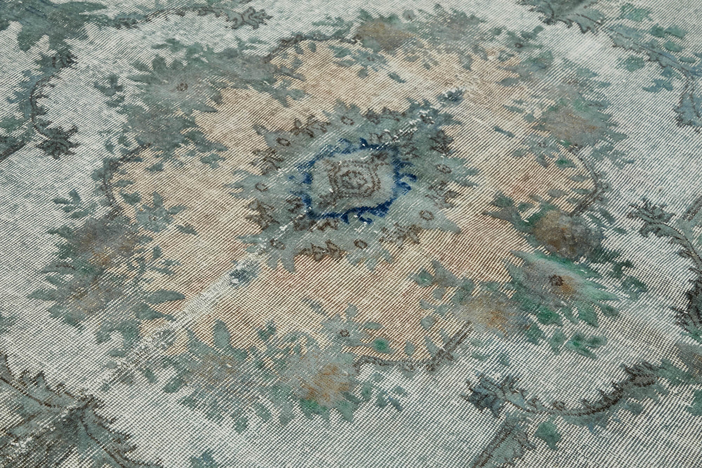 7x10 Blue Over Dyed Rug - 42441