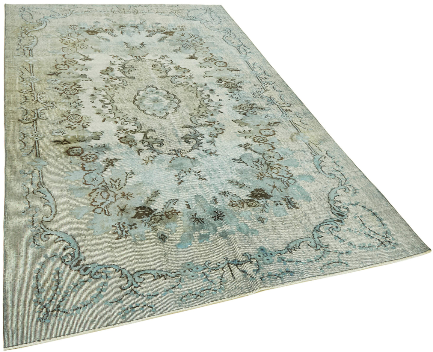 6x9 Blue Over Dyed Rug - 42447