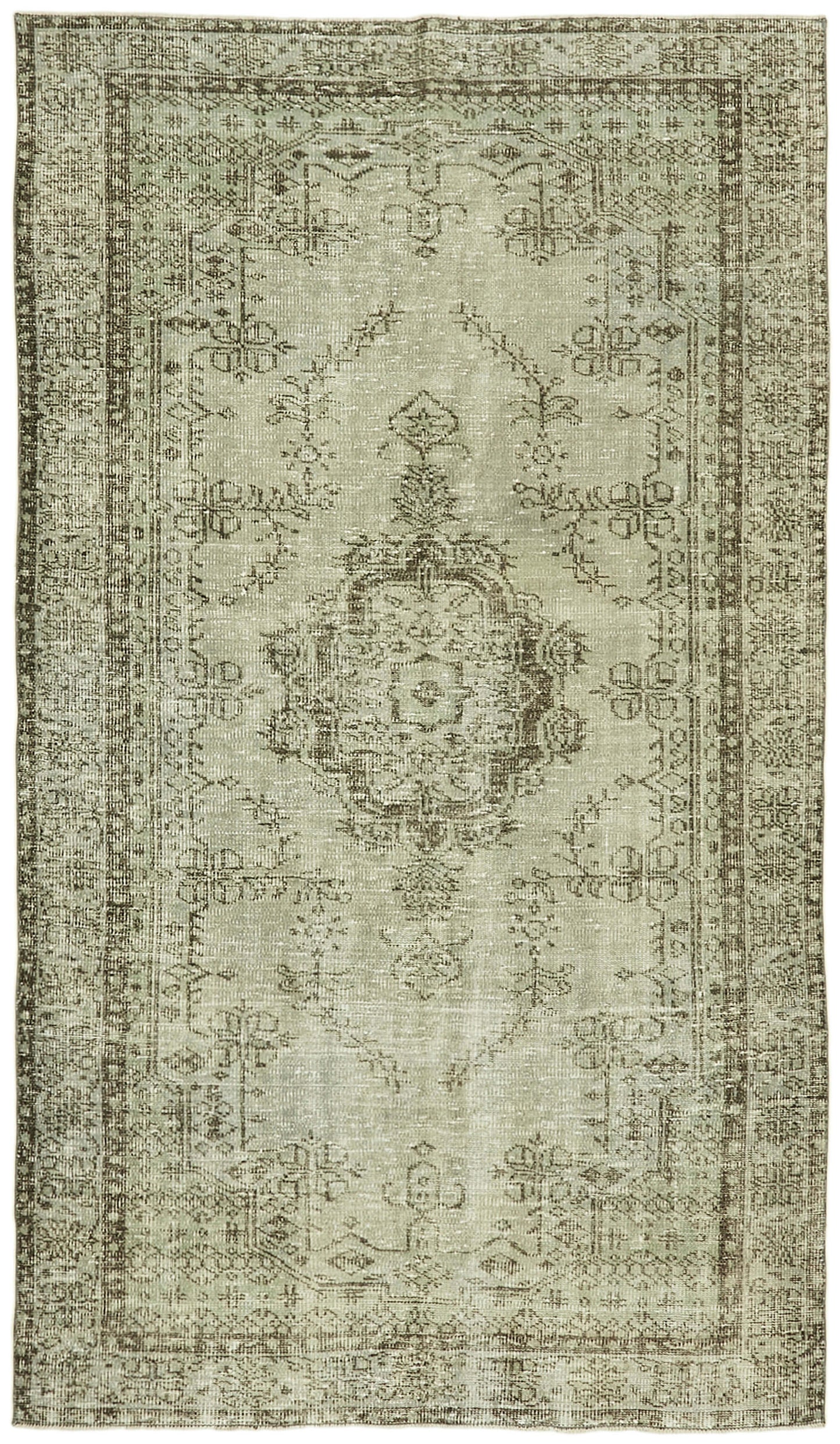 5x9 Grey Over Dyed Rug - 42453