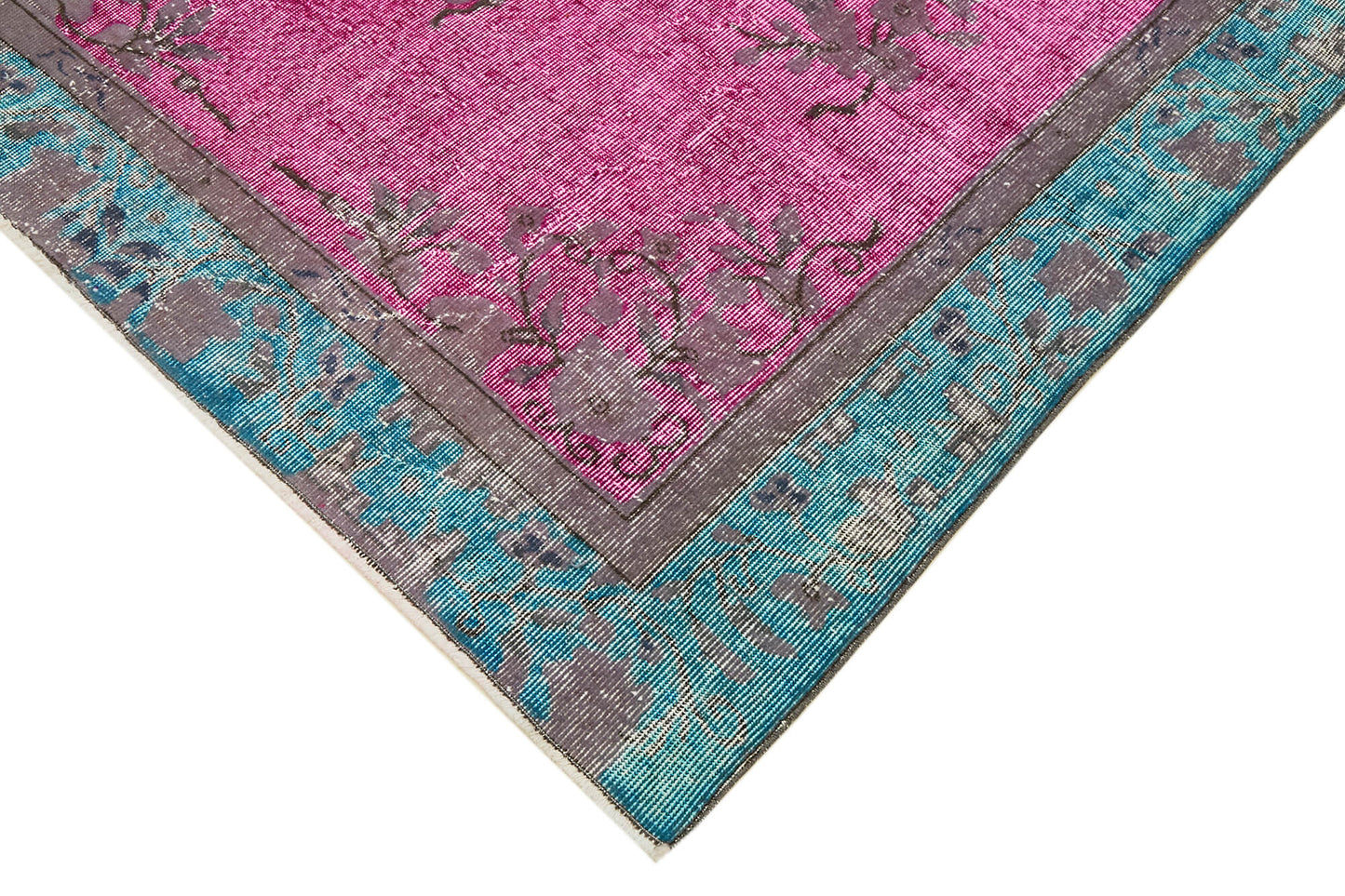 5x9 Multicolor Over Dyed Rug - 42456
