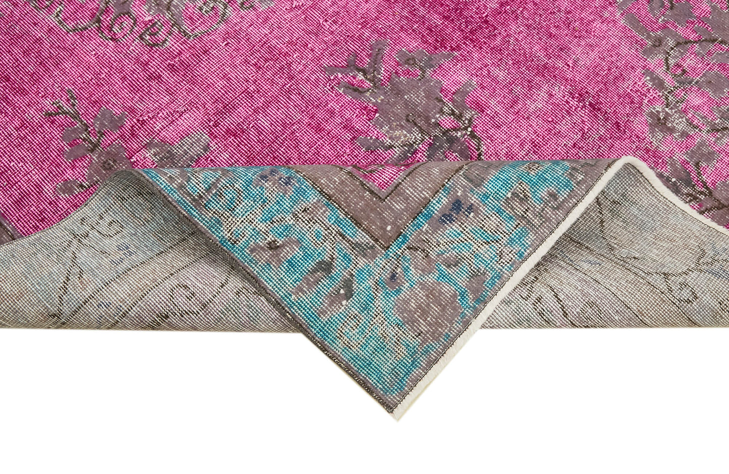 5x9 Multicolor Over Dyed Rug - 42456