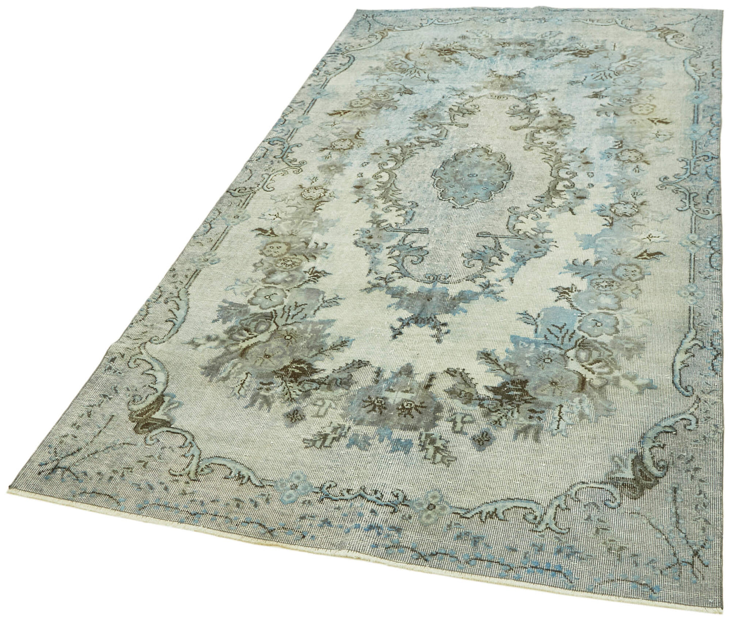 6x9 Blue Over Dyed Rug - 42467