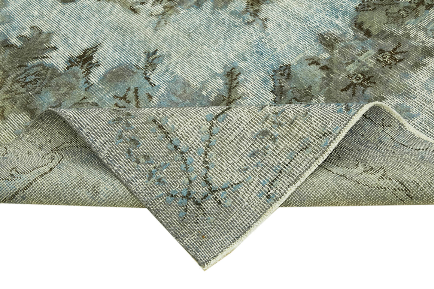 6x9 Blue Over Dyed Rug - 42467