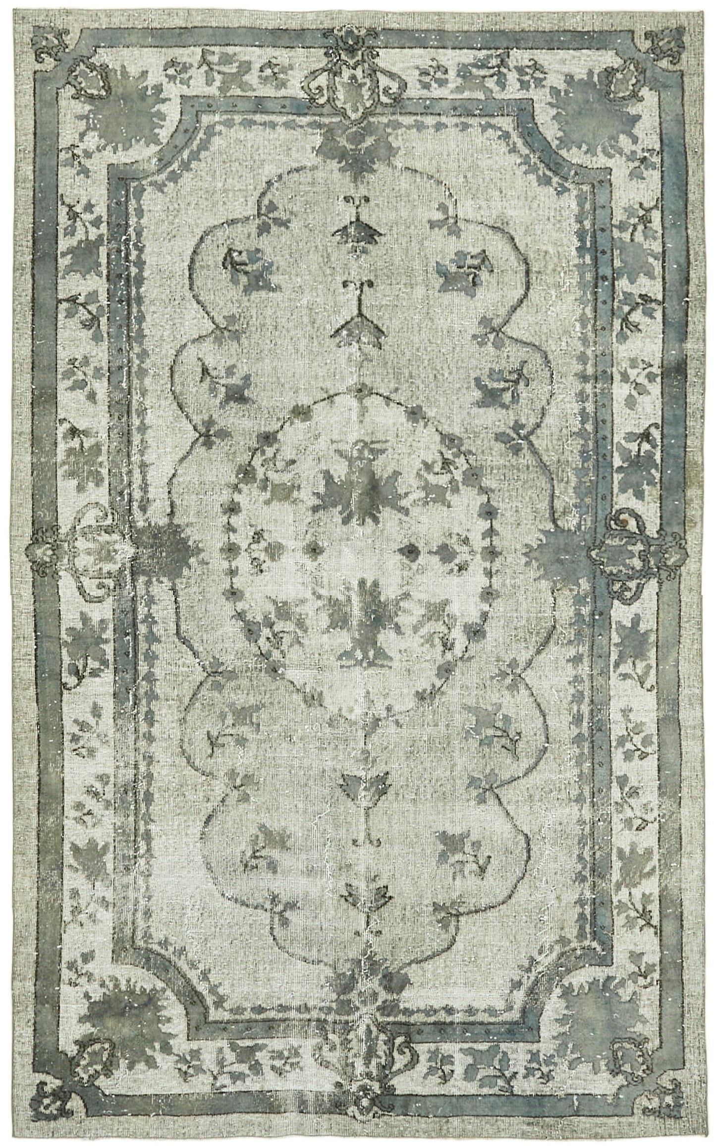6x9 Blue Over Dyed Rug - 42470