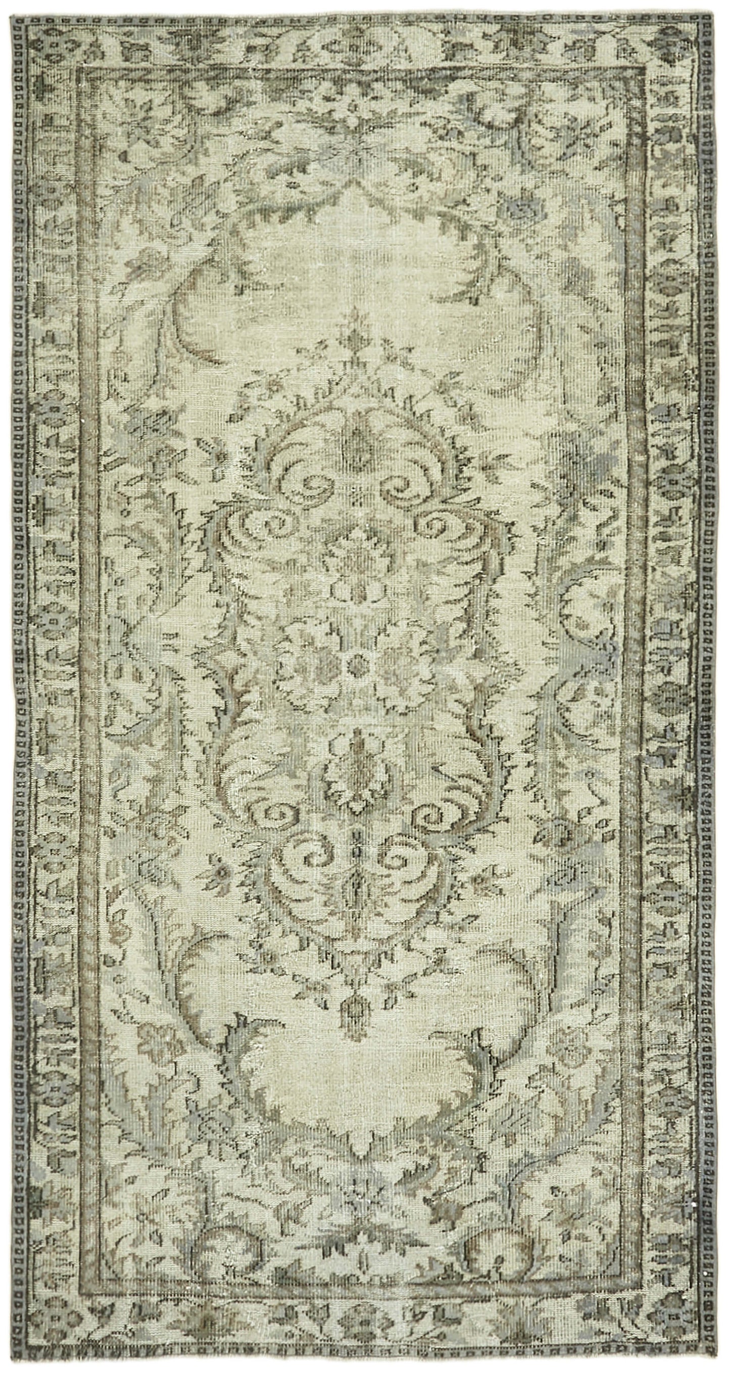 5x9 Grey Over Dyed Rug - 42574