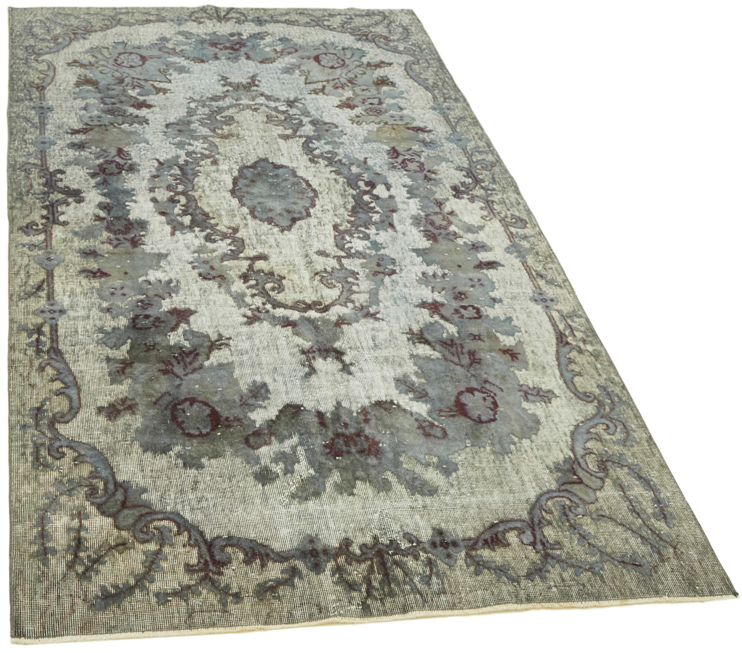 5x9 Grey Over Dyed Rug - 42575