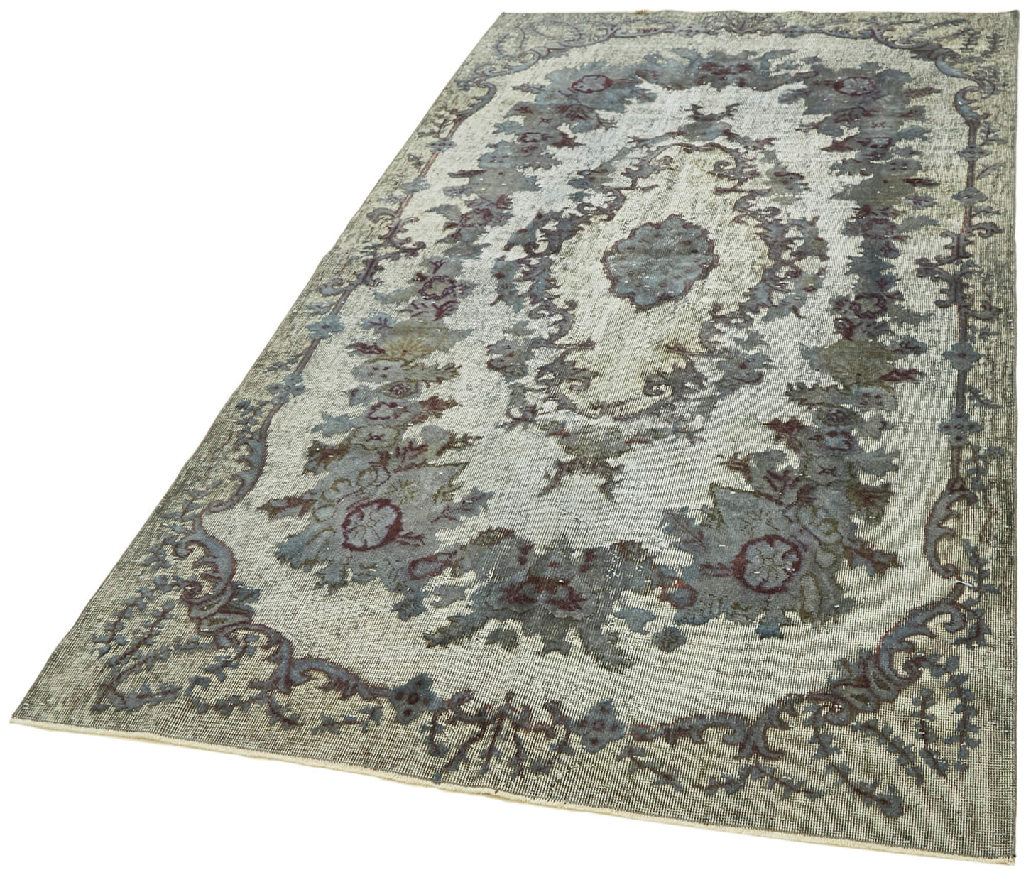 5x9 Grey Over Dyed Rug - 42575