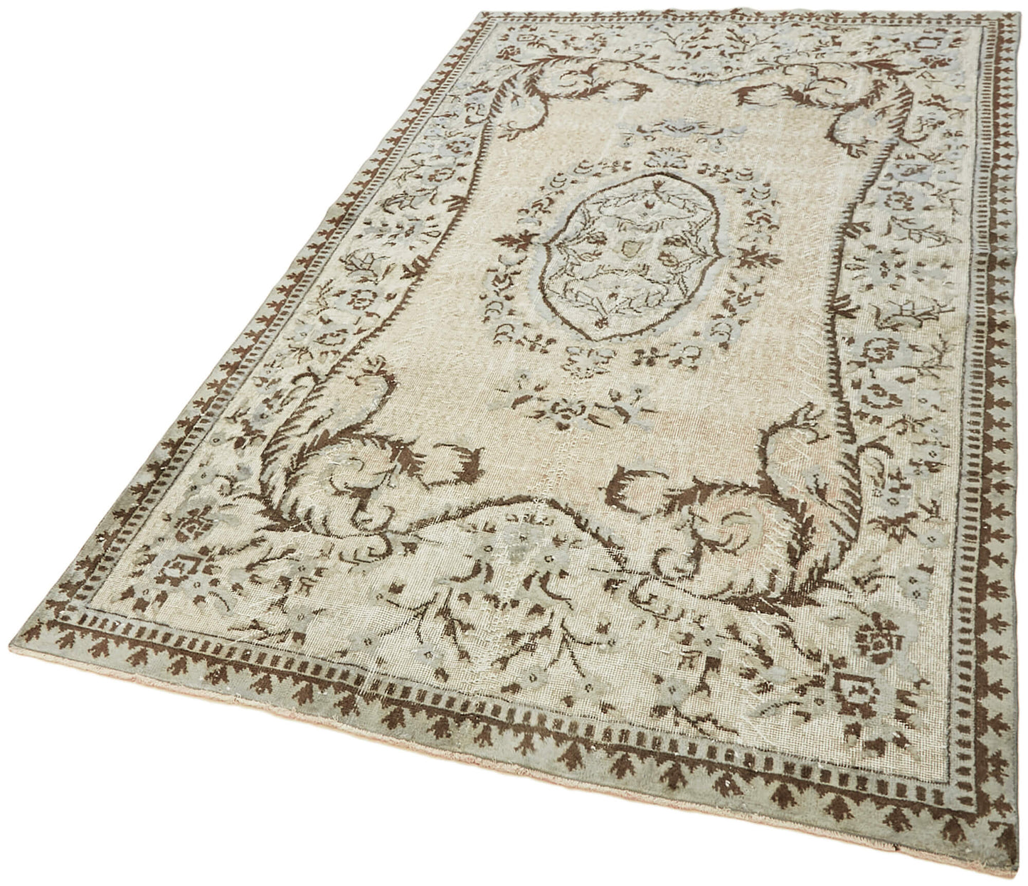 5x9 Grey Over Dyed Rug - 42578