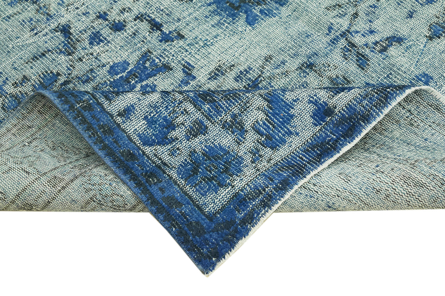 6x9 Blue Over Dyed Rug - 42579