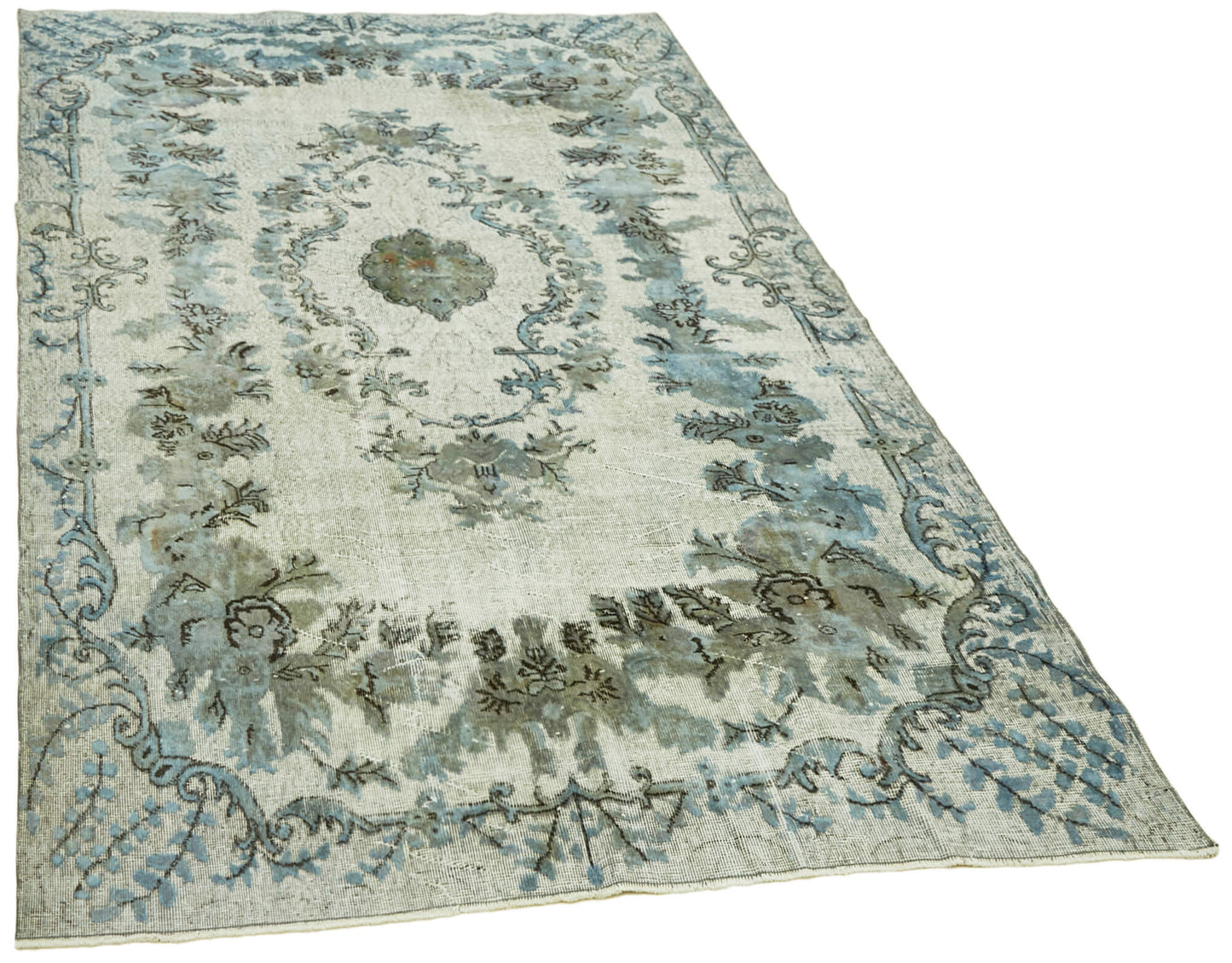 6x10 Blue Over Dyed Rug - 42580