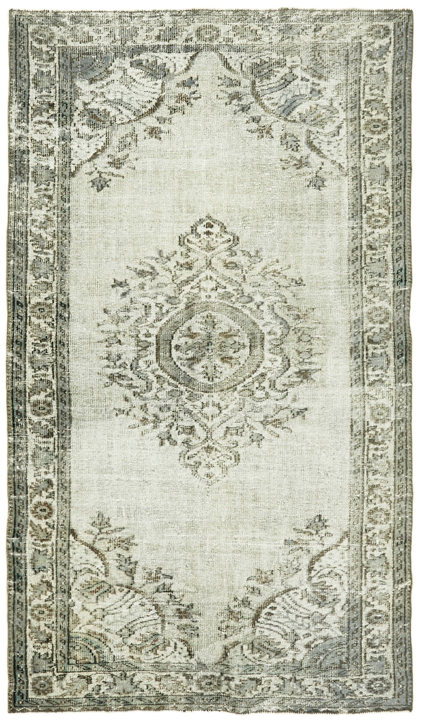 5x9 Grey Over Dyed Rug - 42583