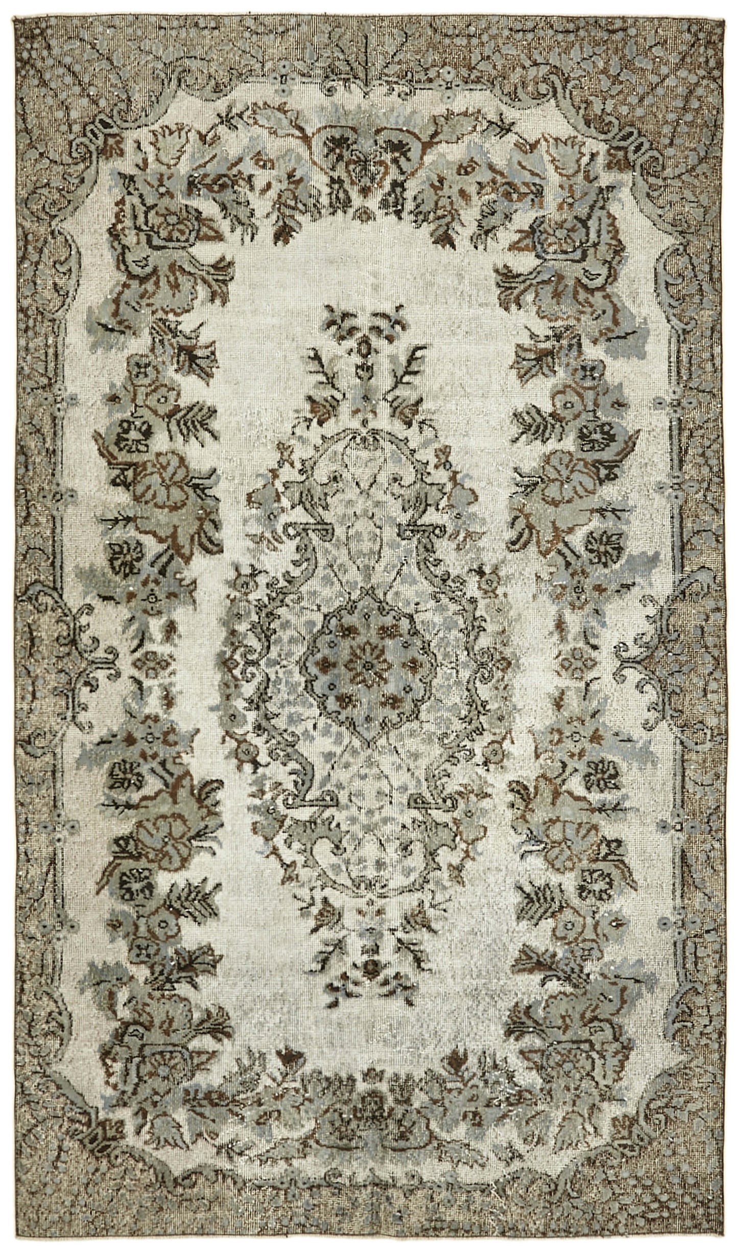 6x9 Grey Over Dyed Rug - 42598